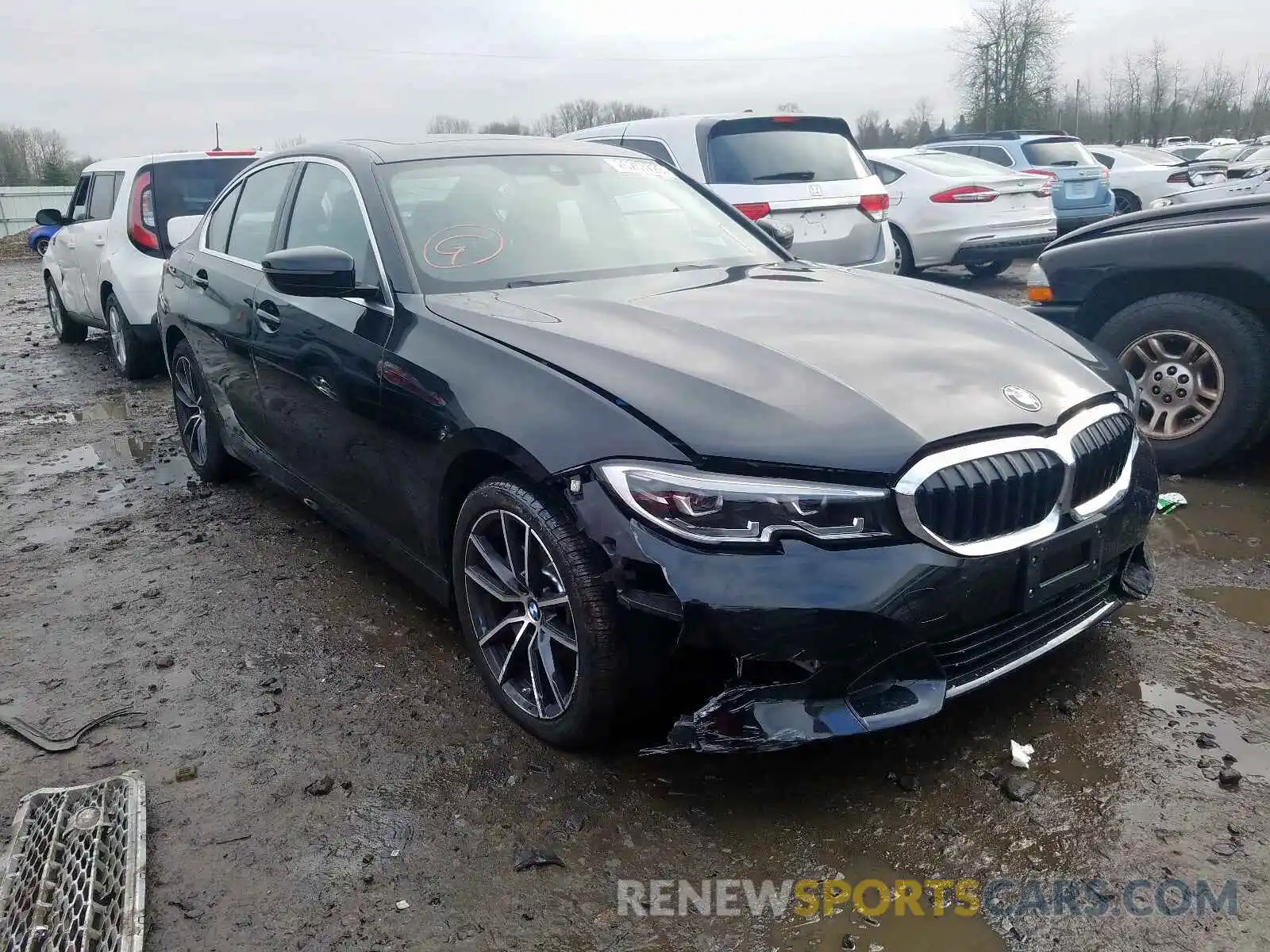 1 Фотография поврежденного автомобиля WBA5R7C50KAJ84684 BMW 3 SERIES 2019