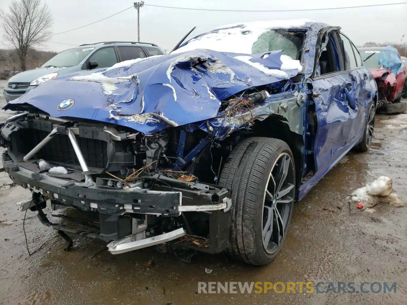 9 Photograph of a damaged car WBA5R7C50KAJ87326 BMW 3 SERIES 2019