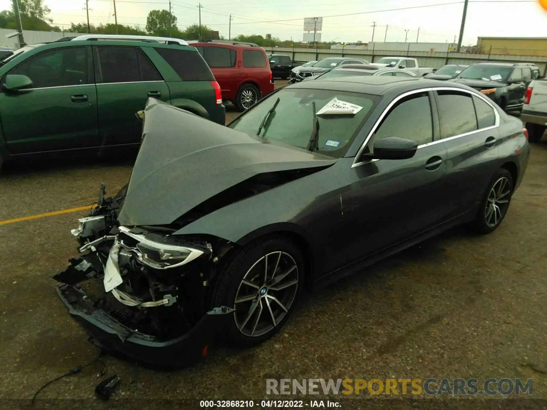 2 Photograph of a damaged car WBA5R7C50KFH12391 BMW 3 SERIES 2019