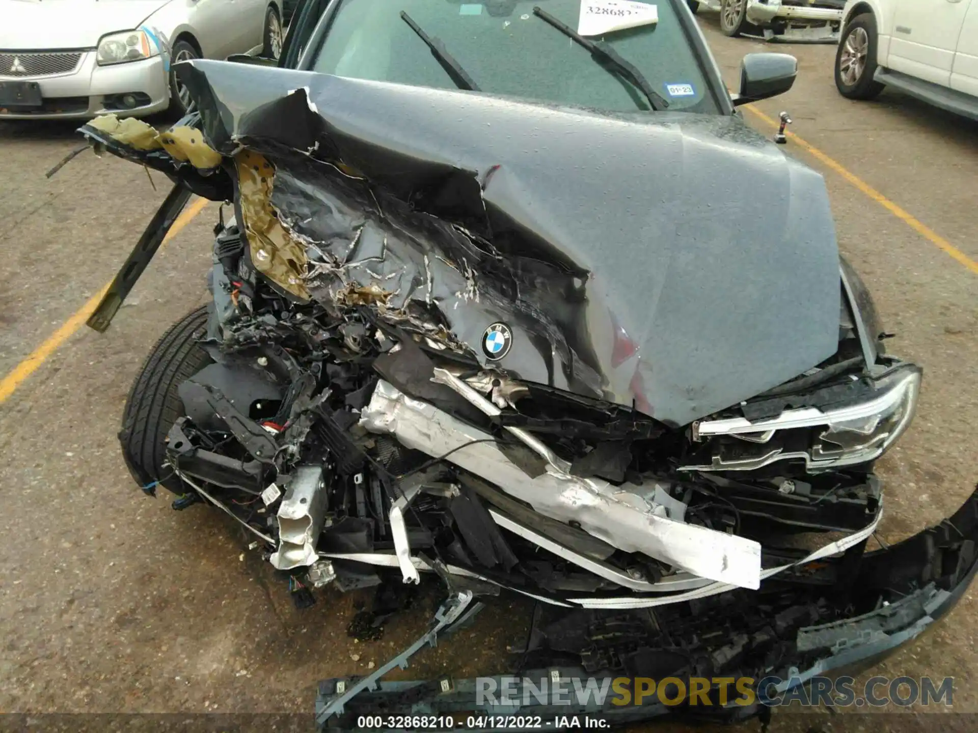 6 Photograph of a damaged car WBA5R7C50KFH12391 BMW 3 SERIES 2019