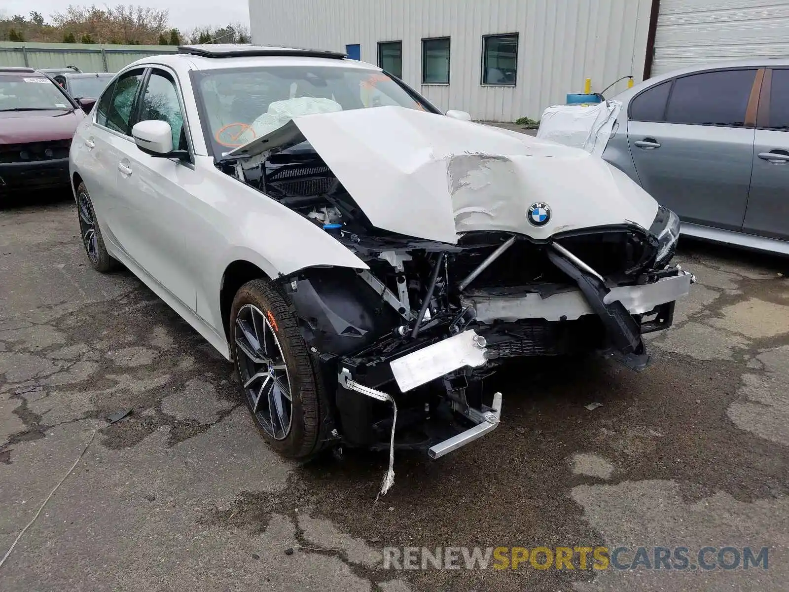 1 Photograph of a damaged car WBA5R7C50KFH17218 BMW 3 SERIES 2019