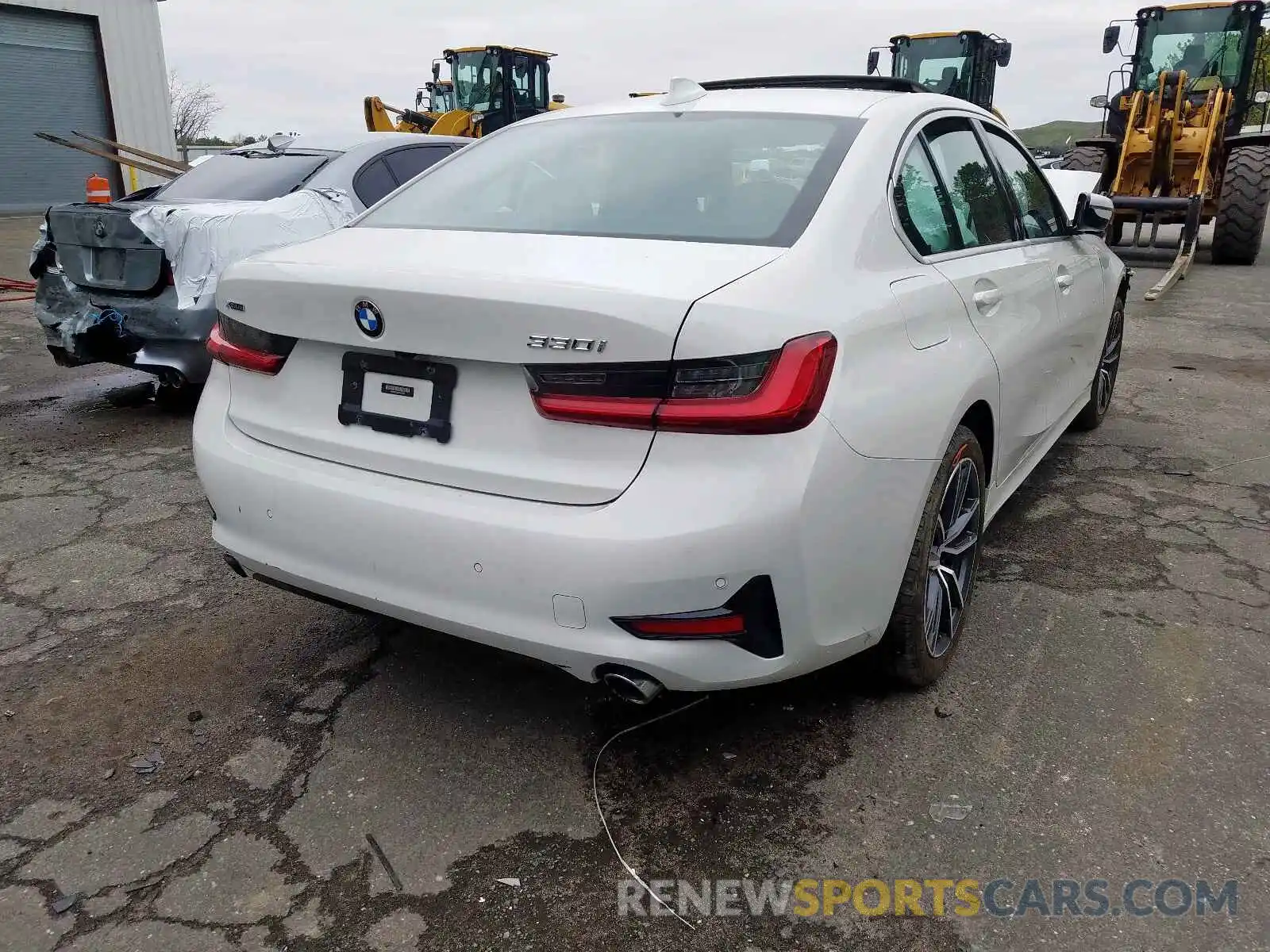 4 Фотография поврежденного автомобиля WBA5R7C50KFH17218 BMW 3 SERIES 2019