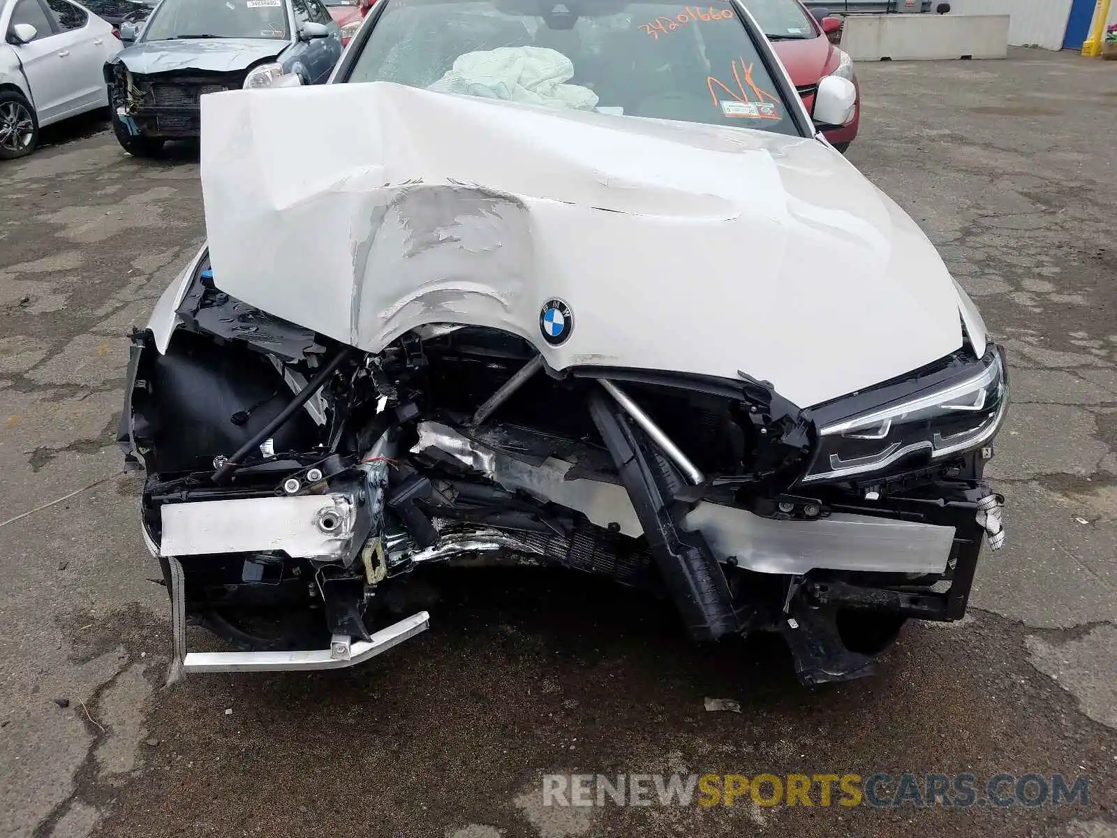 7 Photograph of a damaged car WBA5R7C50KFH17218 BMW 3 SERIES 2019