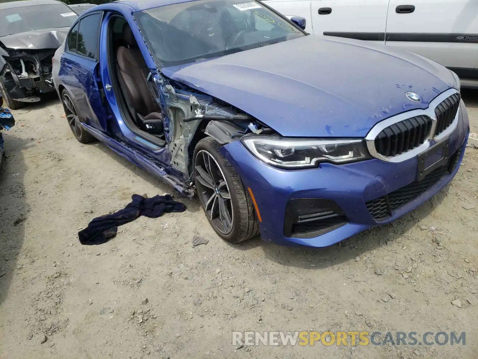 1 Photograph of a damaged car WBA5R7C50KFH18241 BMW 3 SERIES 2019