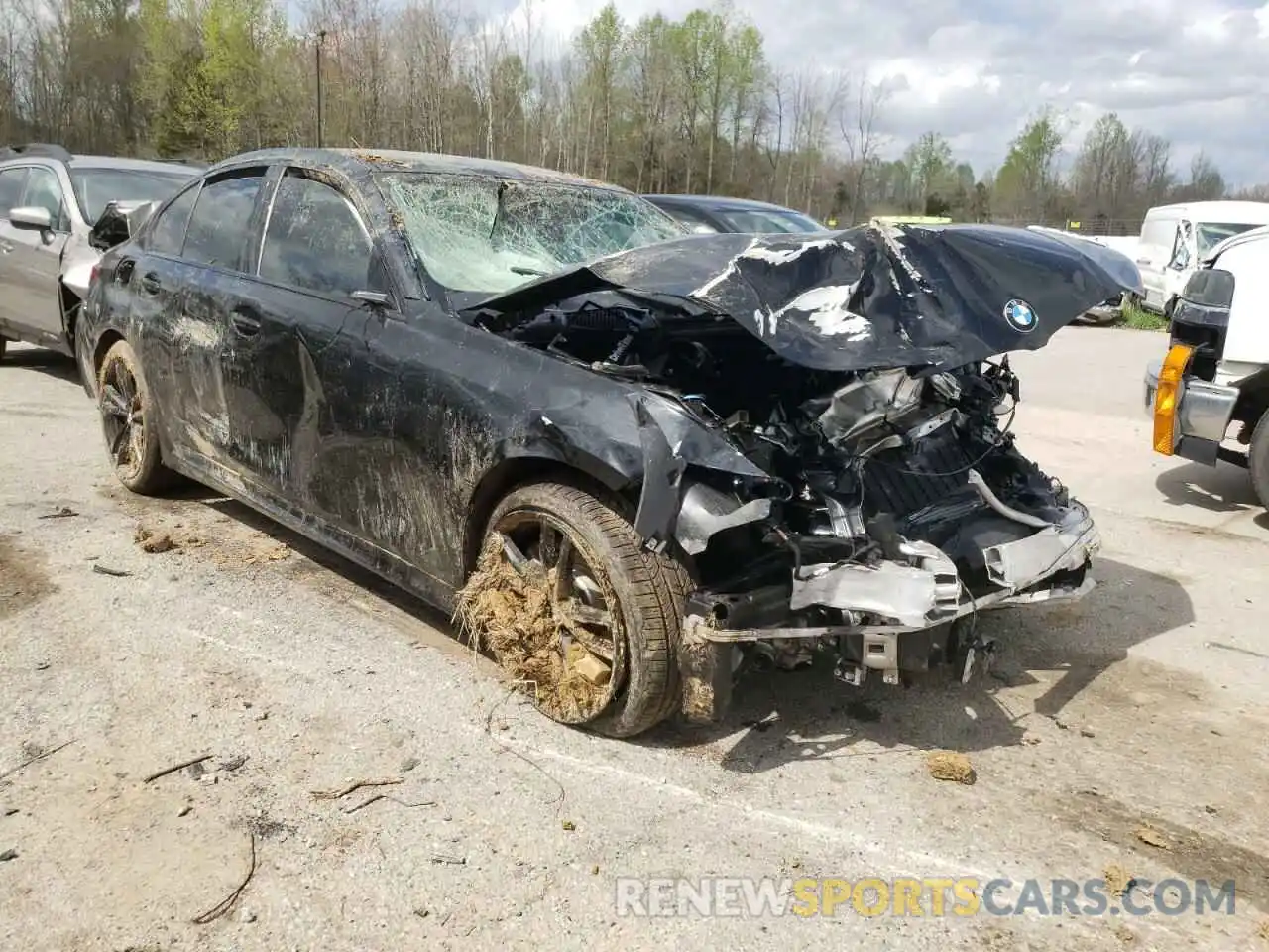 1 Photograph of a damaged car WBA5R7C51KAJ78554 BMW 3 SERIES 2019