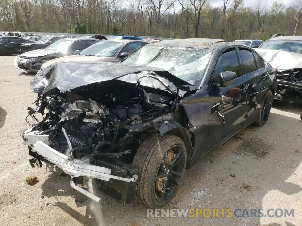 2 Photograph of a damaged car WBA5R7C51KAJ78554 BMW 3 SERIES 2019