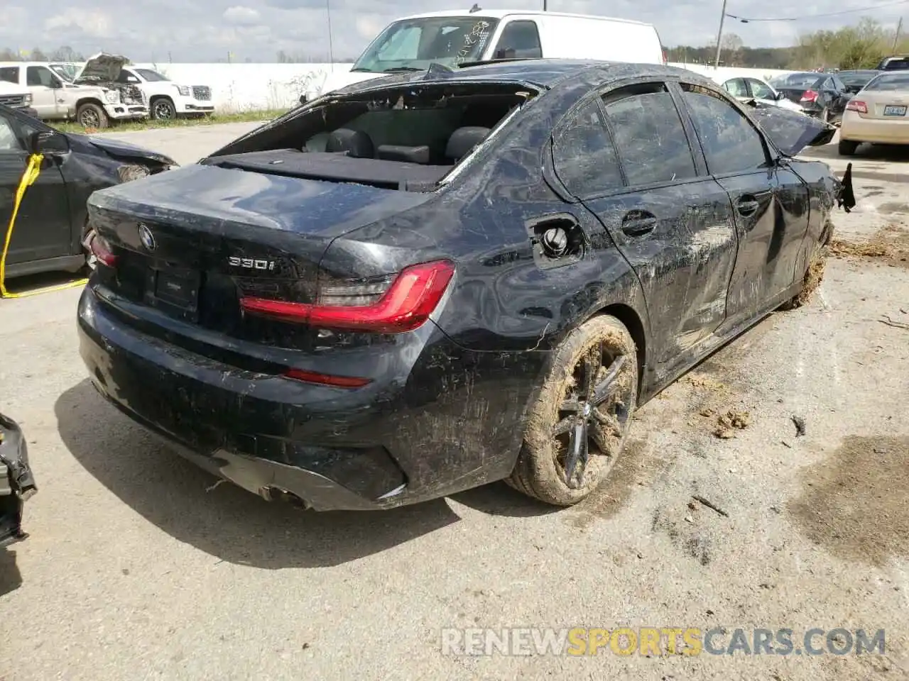 4 Photograph of a damaged car WBA5R7C51KAJ78554 BMW 3 SERIES 2019