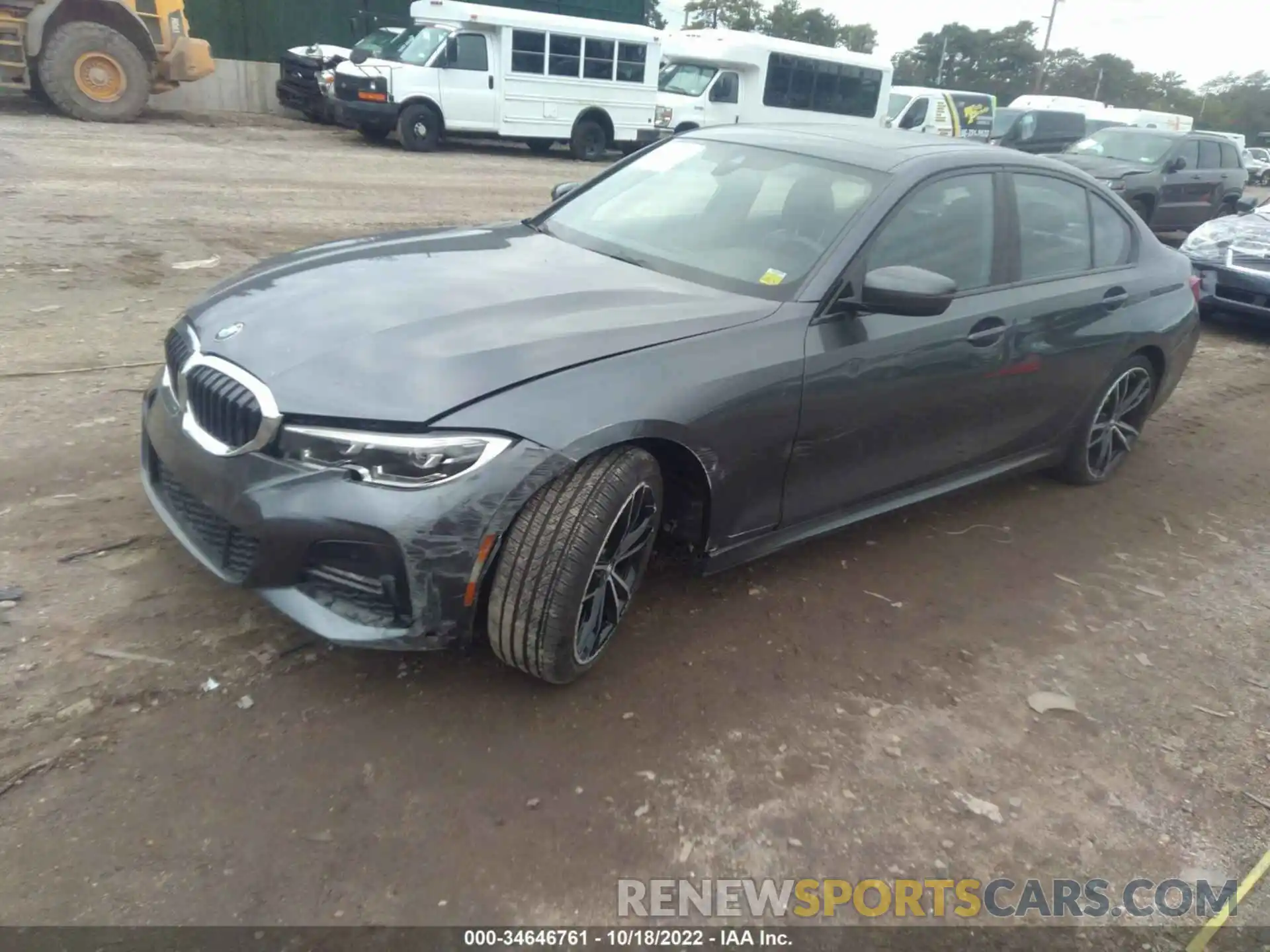 2 Photograph of a damaged car WBA5R7C51KAJ82085 BMW 3 SERIES 2019