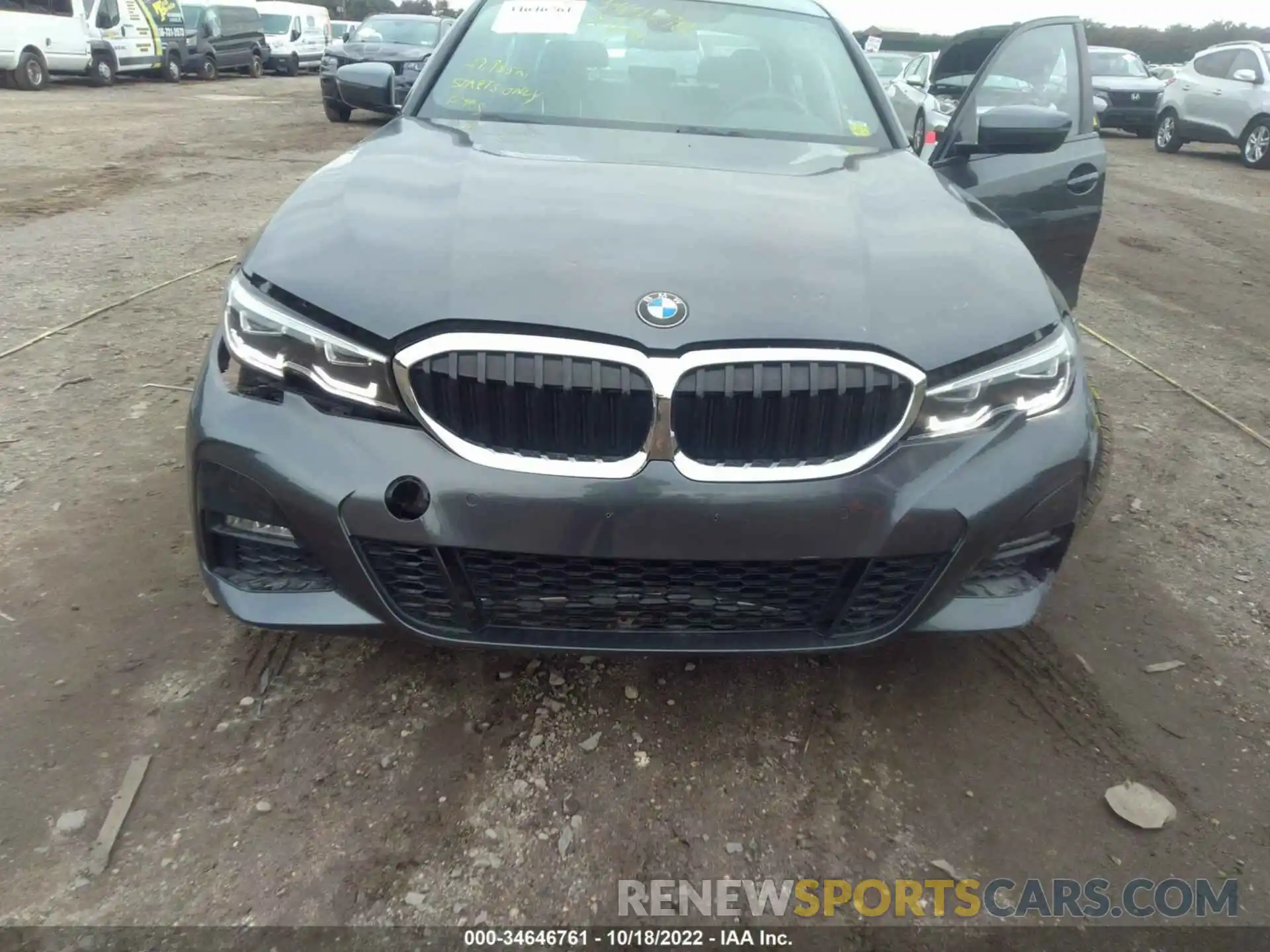 6 Photograph of a damaged car WBA5R7C51KAJ82085 BMW 3 SERIES 2019