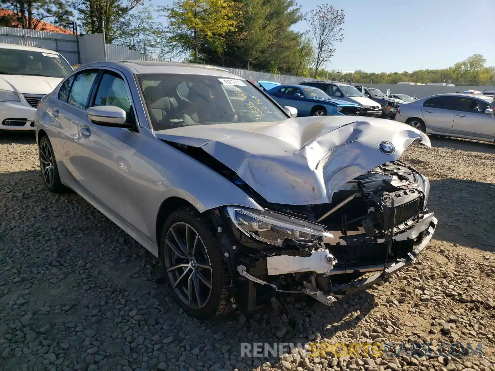 1 Photograph of a damaged car WBA5R7C51KAJ83897 BMW 3 SERIES 2019