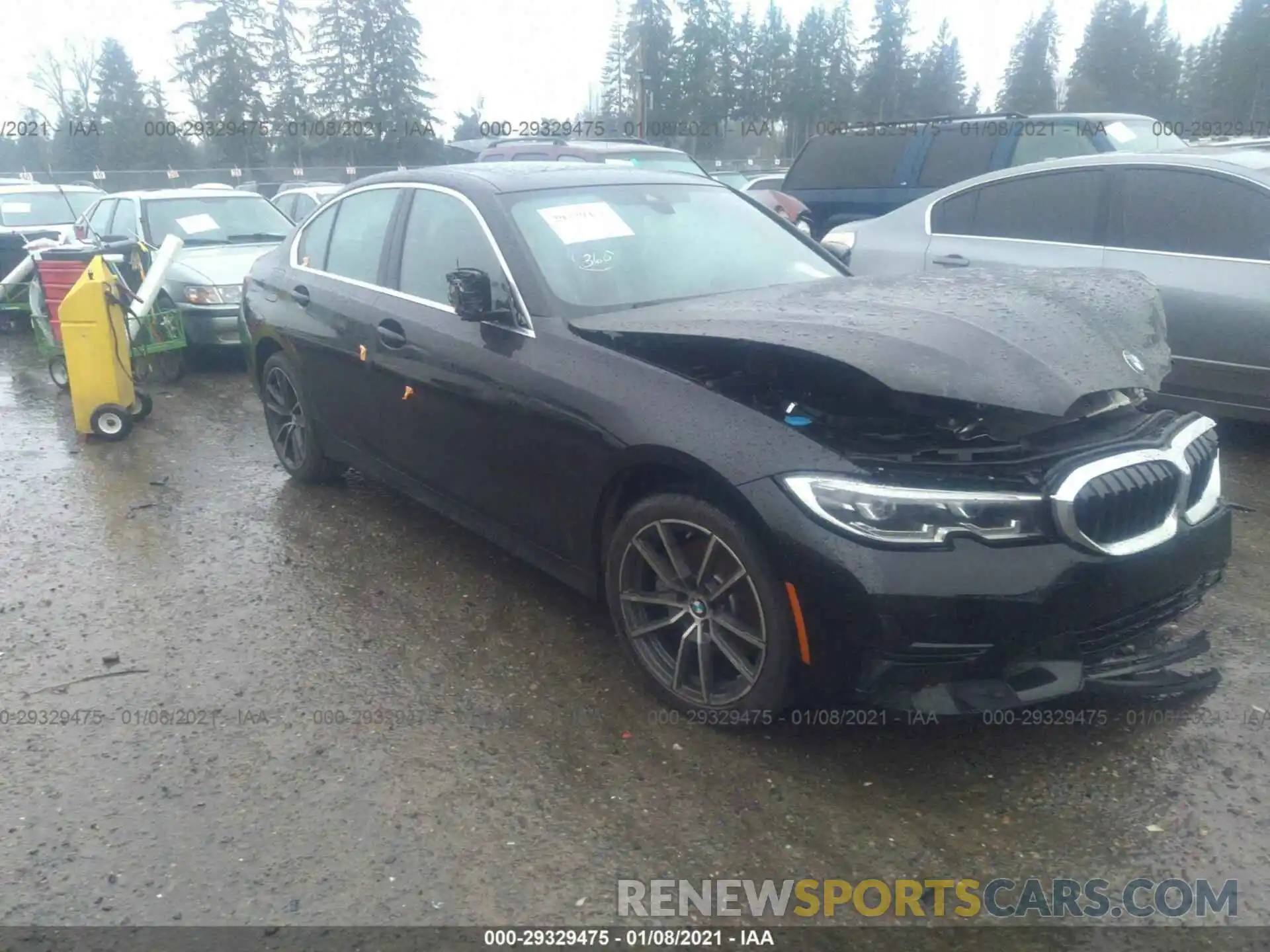 1 Photograph of a damaged car WBA5R7C51KAJ84807 BMW 3 SERIES 2019