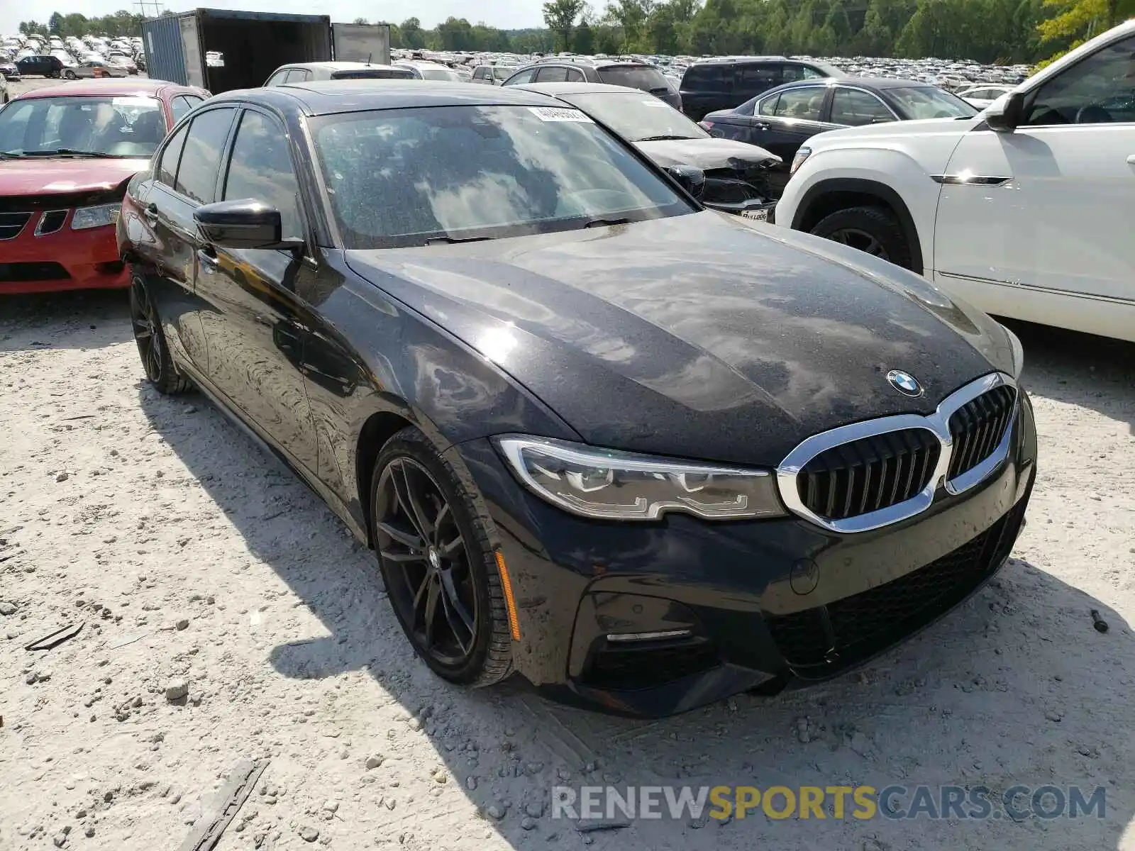 1 Фотография поврежденного автомобиля WBA5R7C51KAJ86542 BMW 3 SERIES 2019