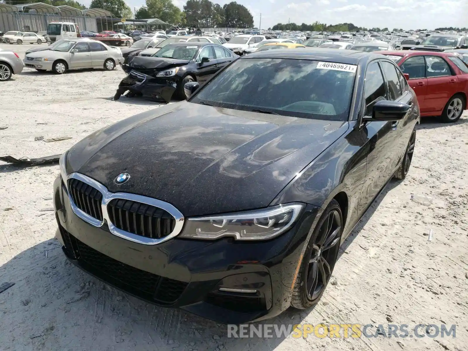 2 Photograph of a damaged car WBA5R7C51KAJ86542 BMW 3 SERIES 2019