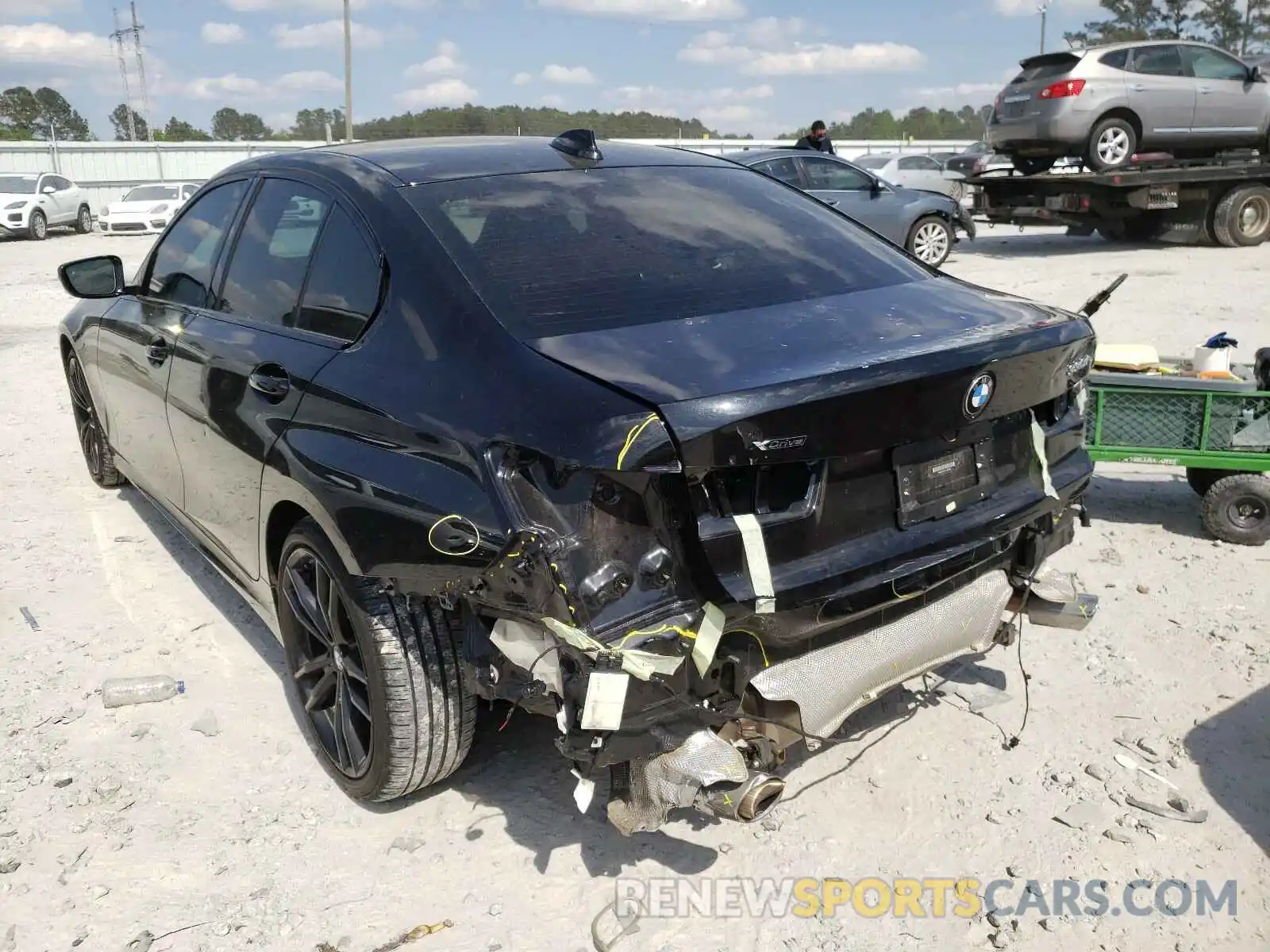 3 Photograph of a damaged car WBA5R7C51KAJ86542 BMW 3 SERIES 2019