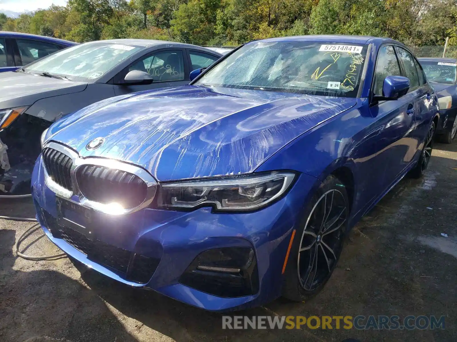 2 Photograph of a damaged car WBA5R7C51KFH00010 BMW 3 SERIES 2019