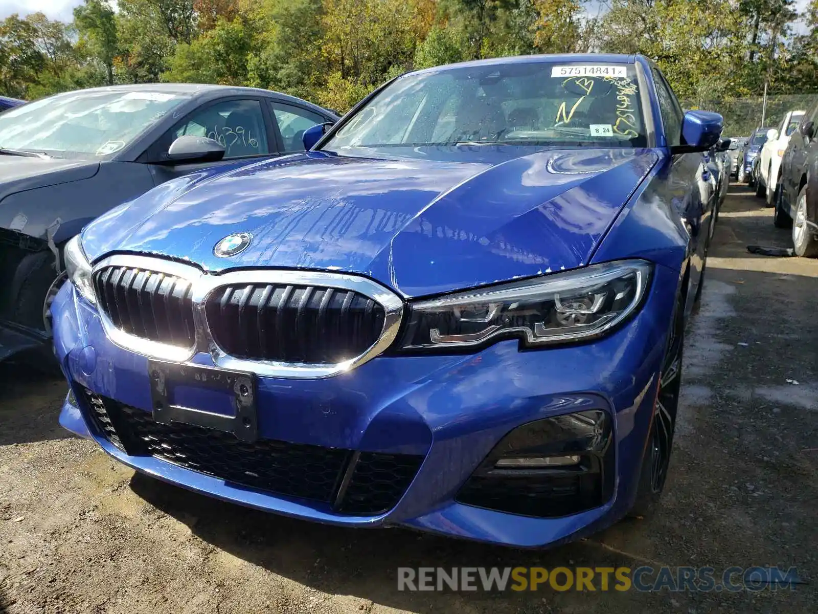 9 Photograph of a damaged car WBA5R7C51KFH00010 BMW 3 SERIES 2019