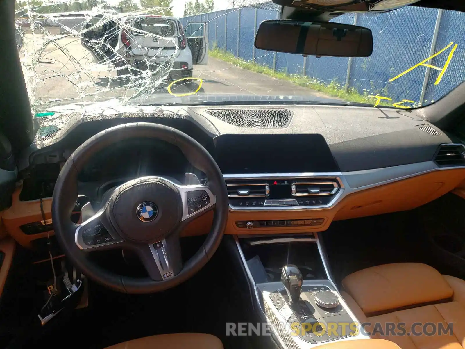 9 Photograph of a damaged car WBA5R7C51KFH05949 BMW 3 SERIES 2019