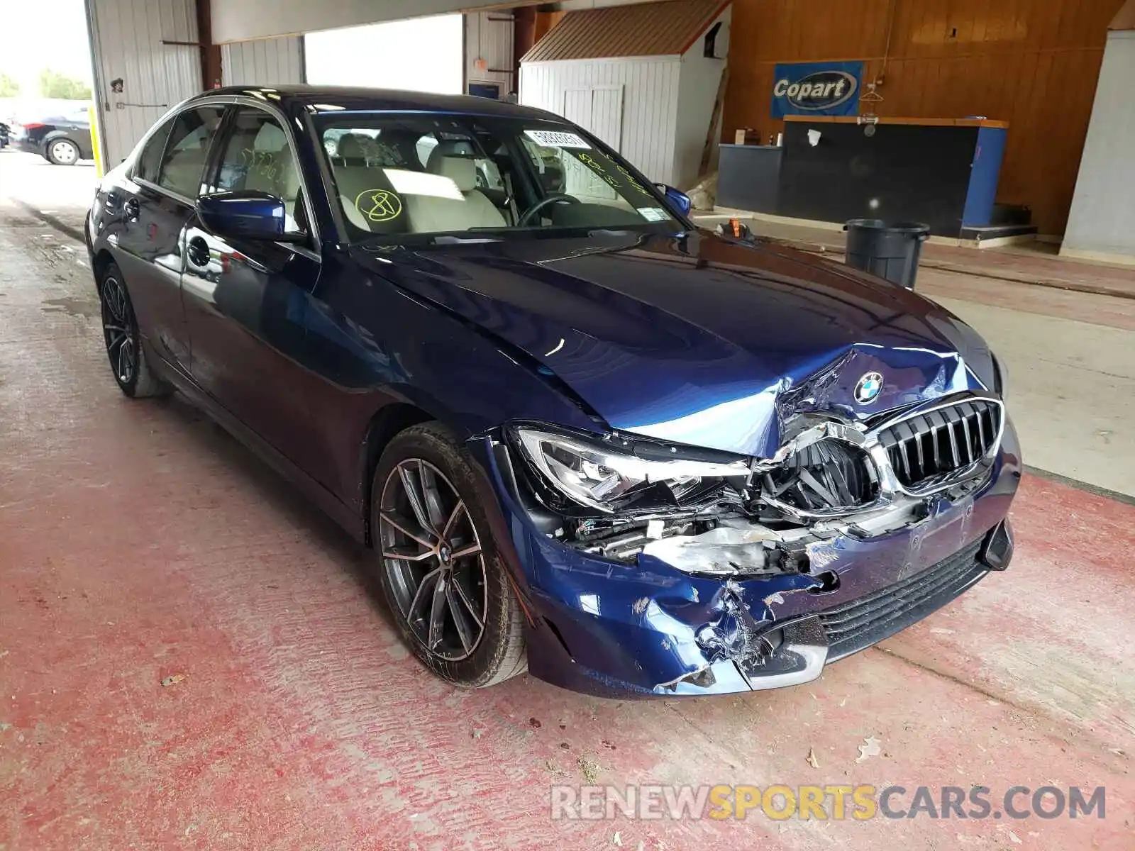 1 Photograph of a damaged car WBA5R7C51KFH14215 BMW 3 SERIES 2019