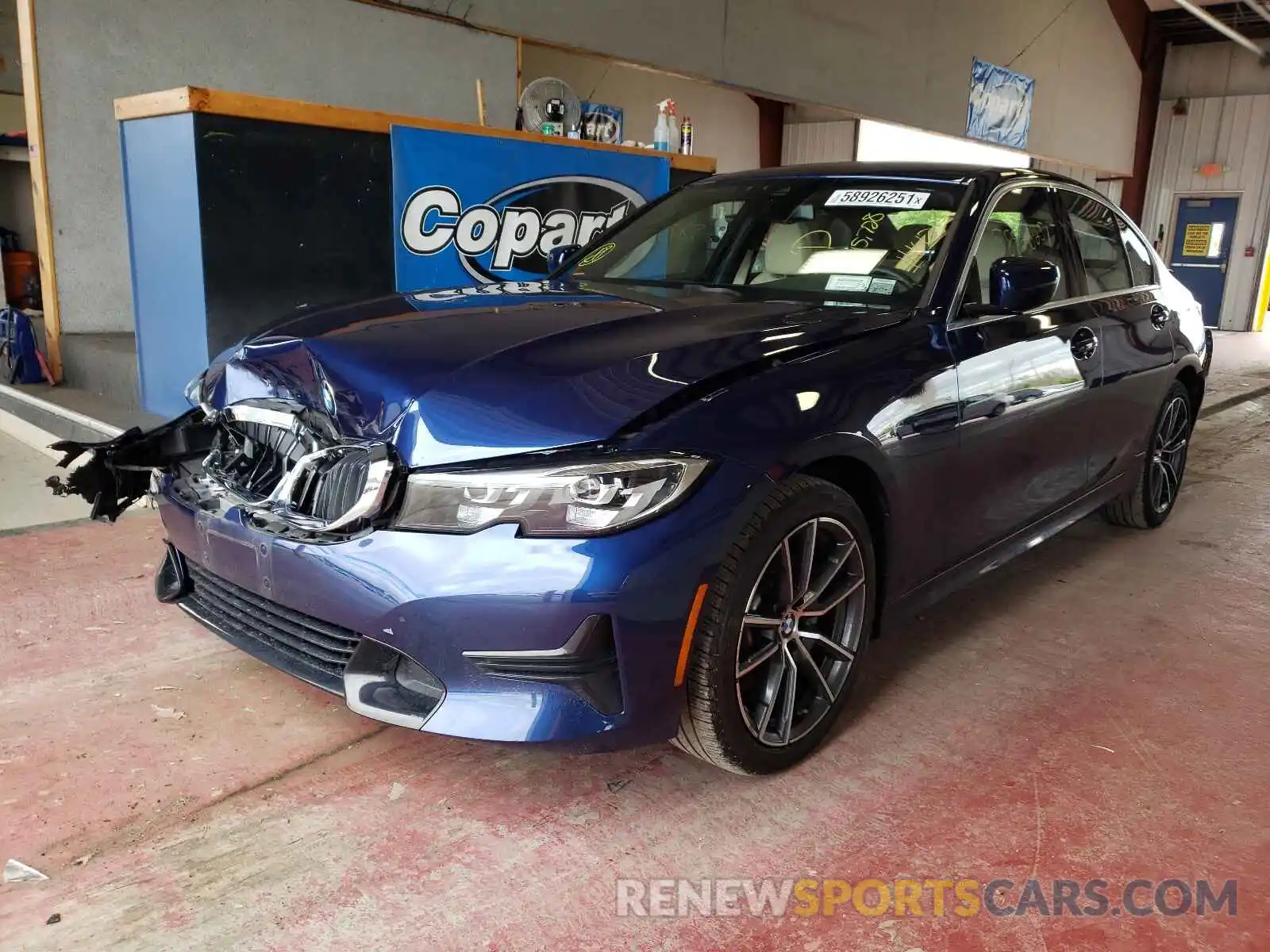 2 Photograph of a damaged car WBA5R7C51KFH14215 BMW 3 SERIES 2019