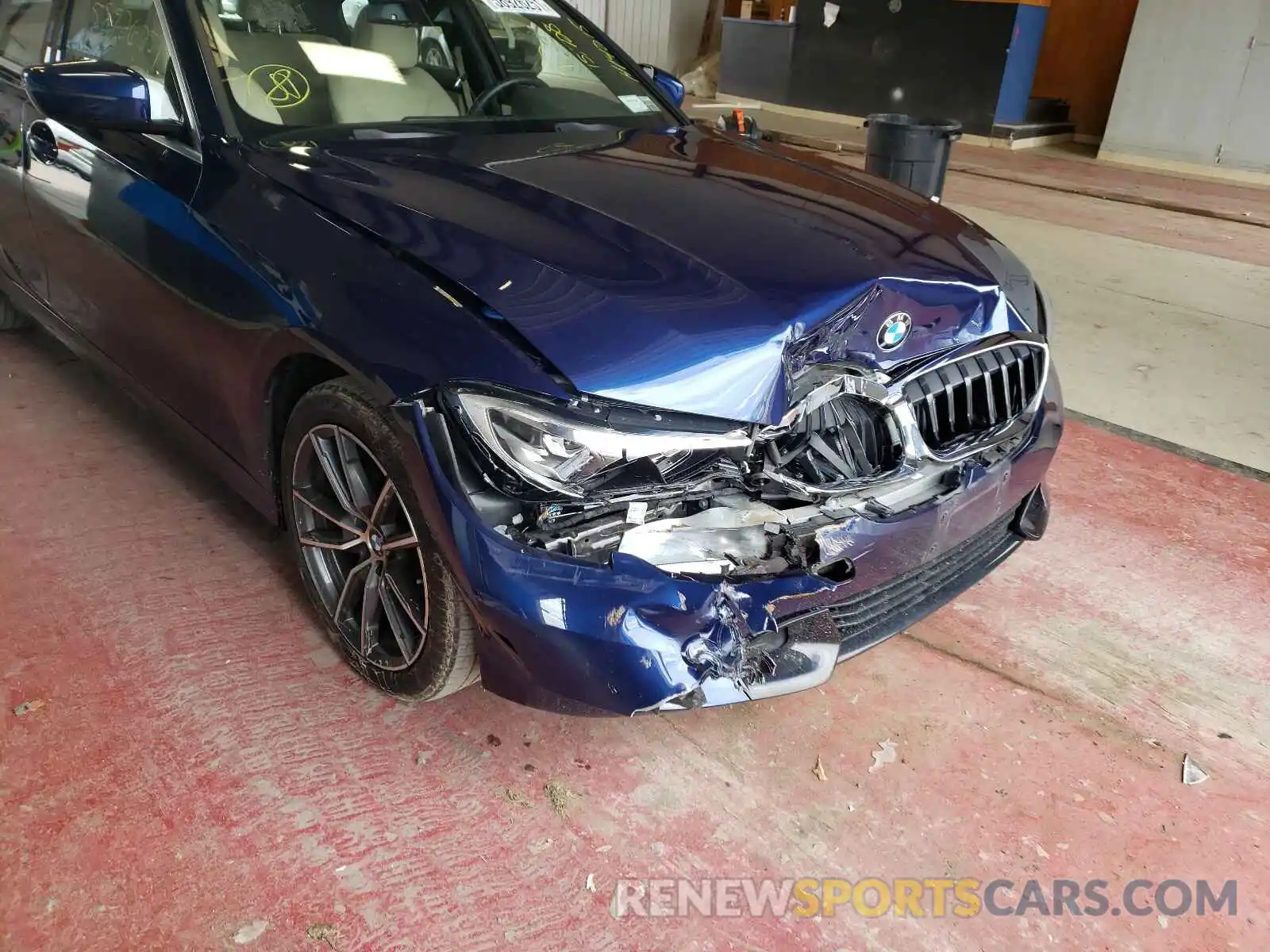 9 Photograph of a damaged car WBA5R7C51KFH14215 BMW 3 SERIES 2019