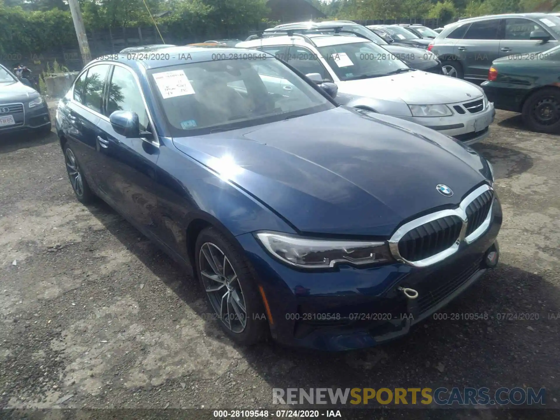 1 Photograph of a damaged car WBA5R7C51KFH15185 BMW 3 SERIES 2019