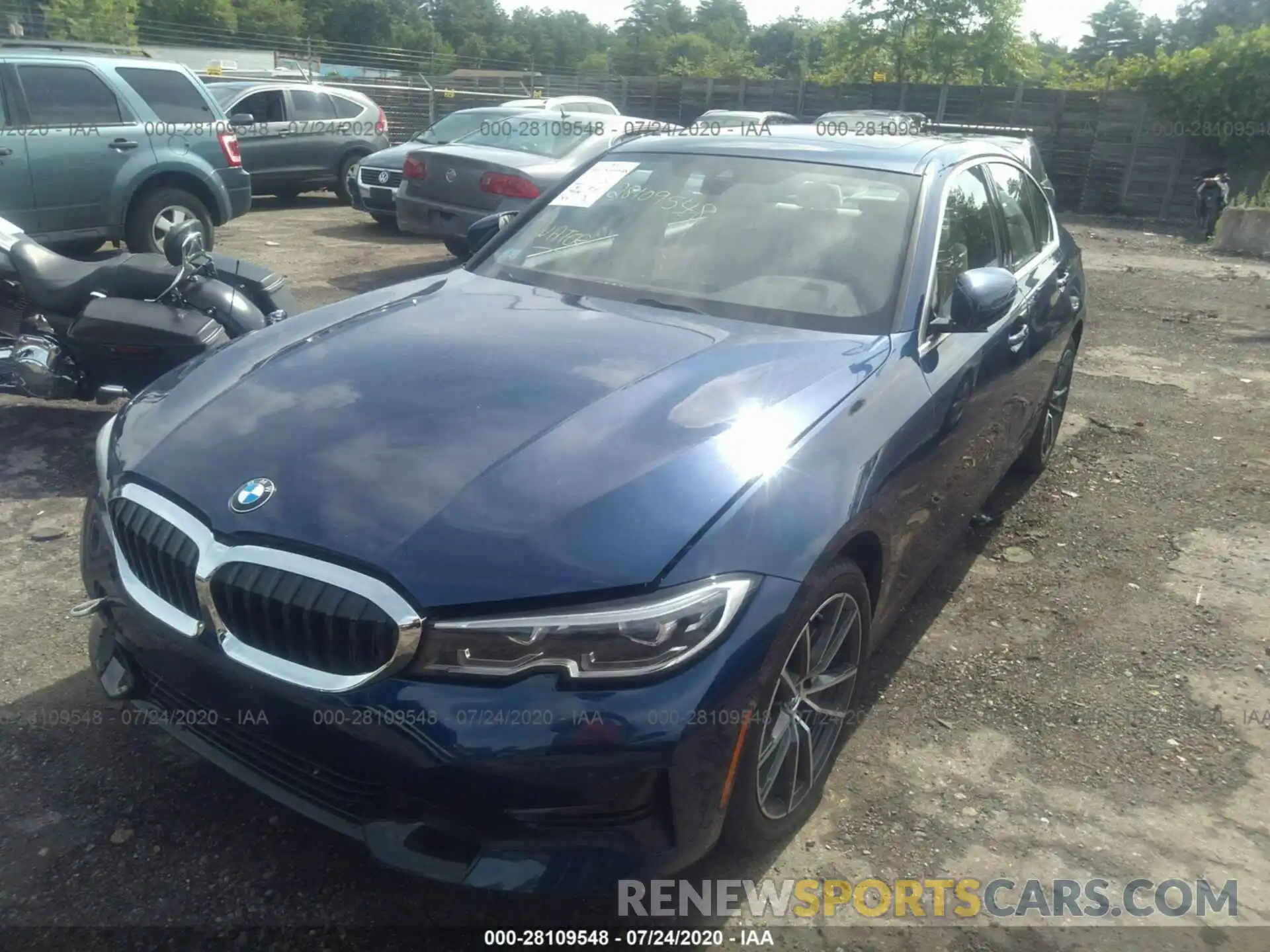 2 Photograph of a damaged car WBA5R7C51KFH15185 BMW 3 SERIES 2019