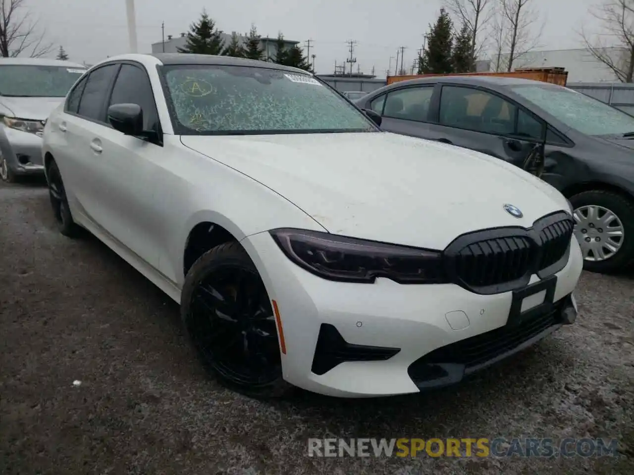 1 Photograph of a damaged car WBA5R7C51KFH22668 BMW 3 SERIES 2019