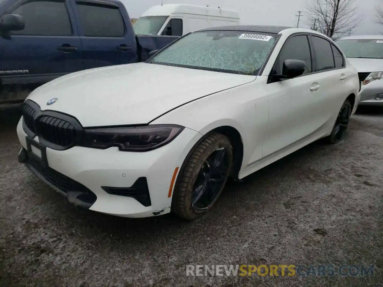 2 Photograph of a damaged car WBA5R7C51KFH22668 BMW 3 SERIES 2019