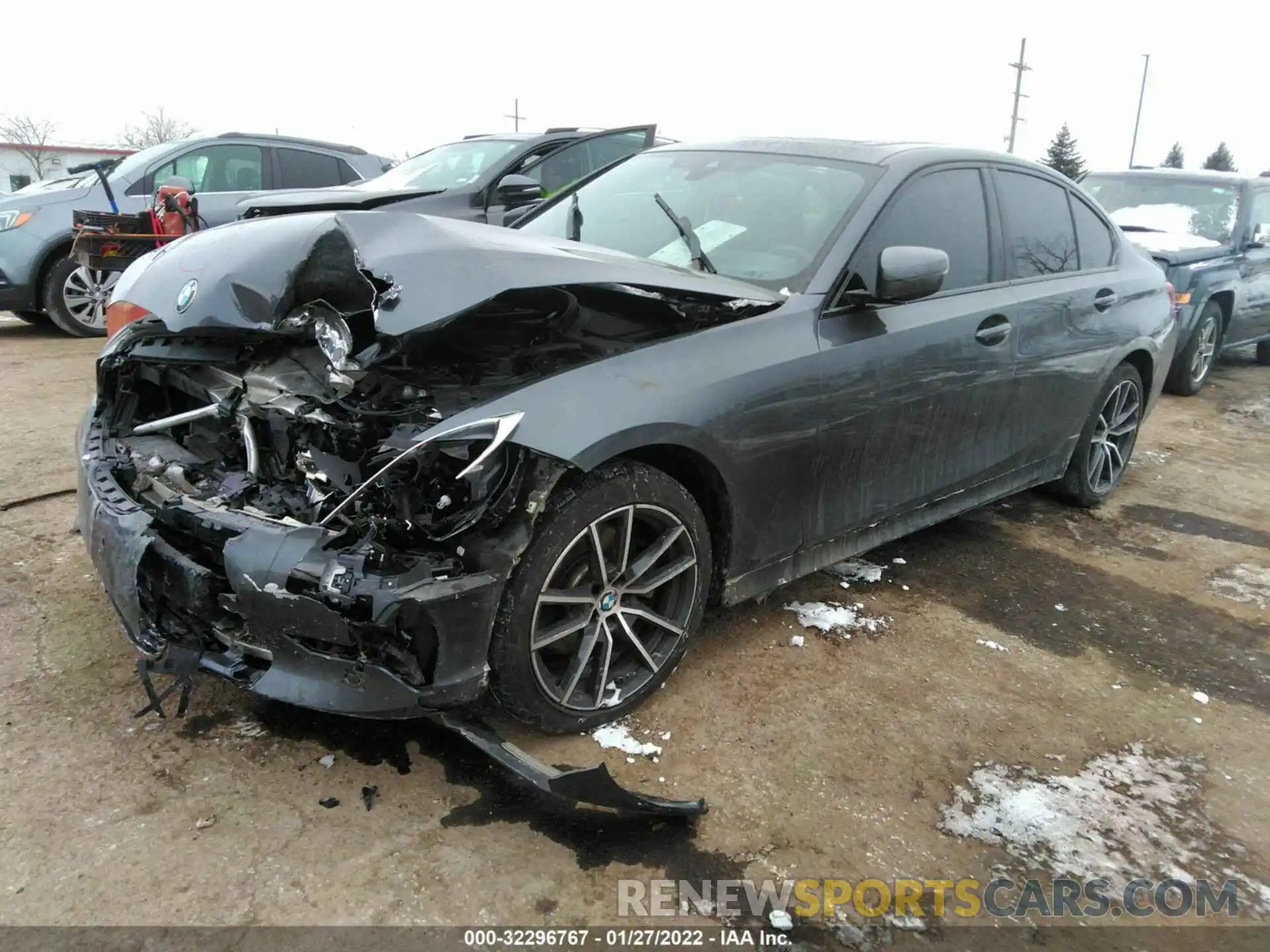 2 Photograph of a damaged car WBA5R7C51KFH28342 BMW 3 SERIES 2019