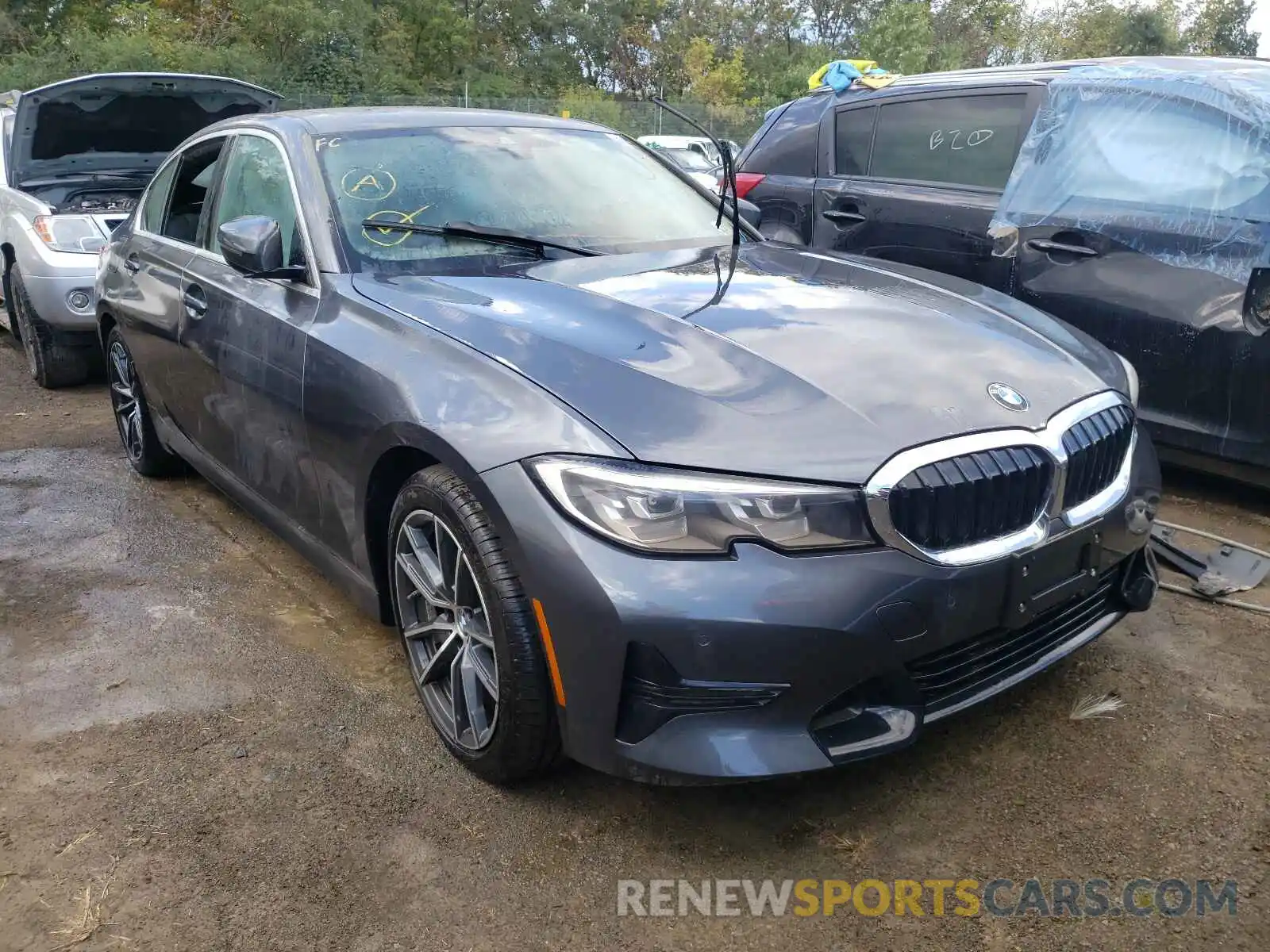 1 Photograph of a damaged car WBA5R7C51KFH31130 BMW 3 SERIES 2019