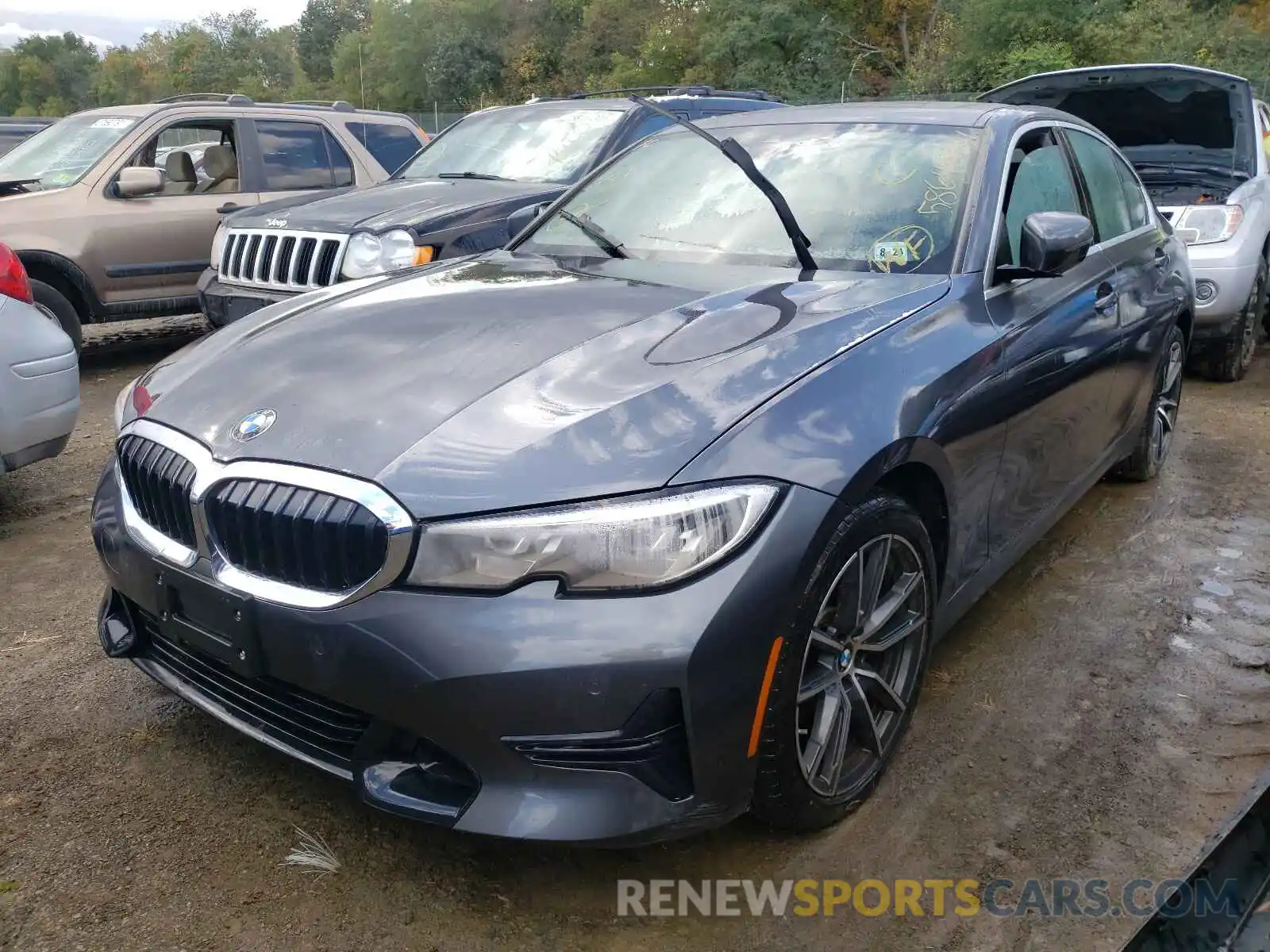 2 Photograph of a damaged car WBA5R7C51KFH31130 BMW 3 SERIES 2019