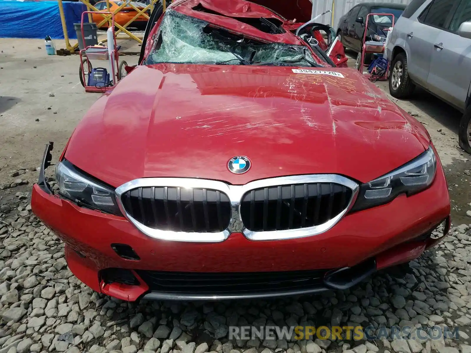 7 Photograph of a damaged car WBA5R7C51KFH32052 BMW 3 SERIES 2019