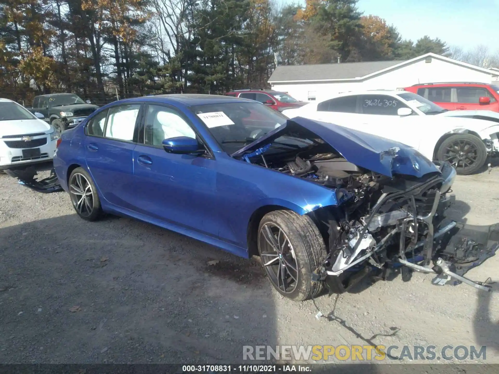 1 Photograph of a damaged car WBA5R7C52KAJ78336 BMW 3 SERIES 2019