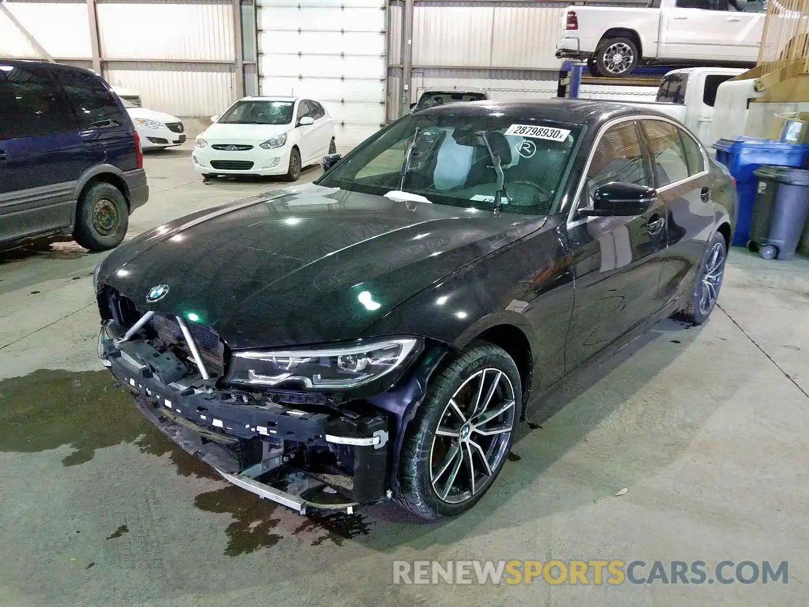 2 Photograph of a damaged car WBA5R7C52KAJ79230 BMW 3 SERIES 2019