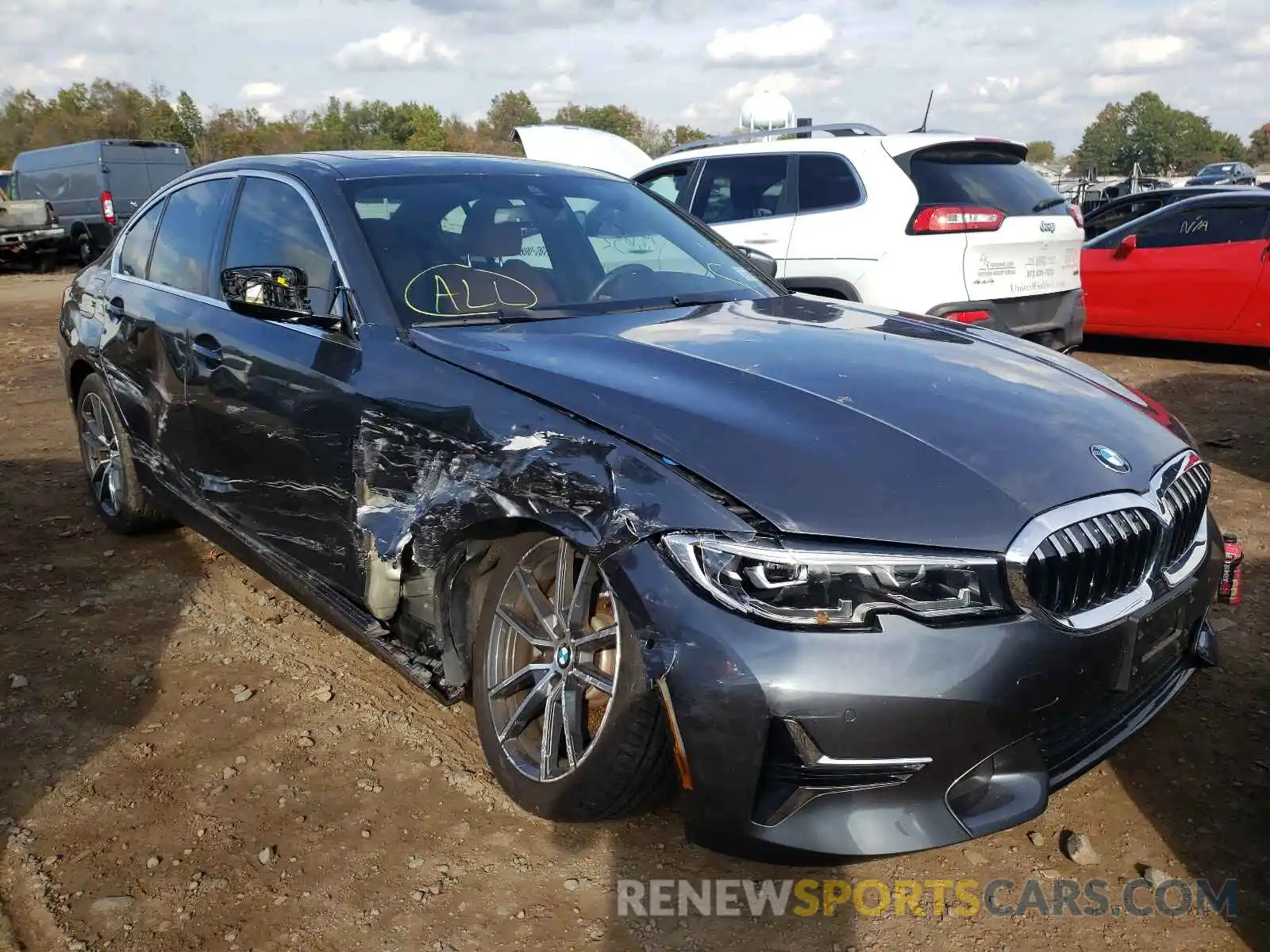 1 Photograph of a damaged car WBA5R7C52KAJ80040 BMW 3 SERIES 2019