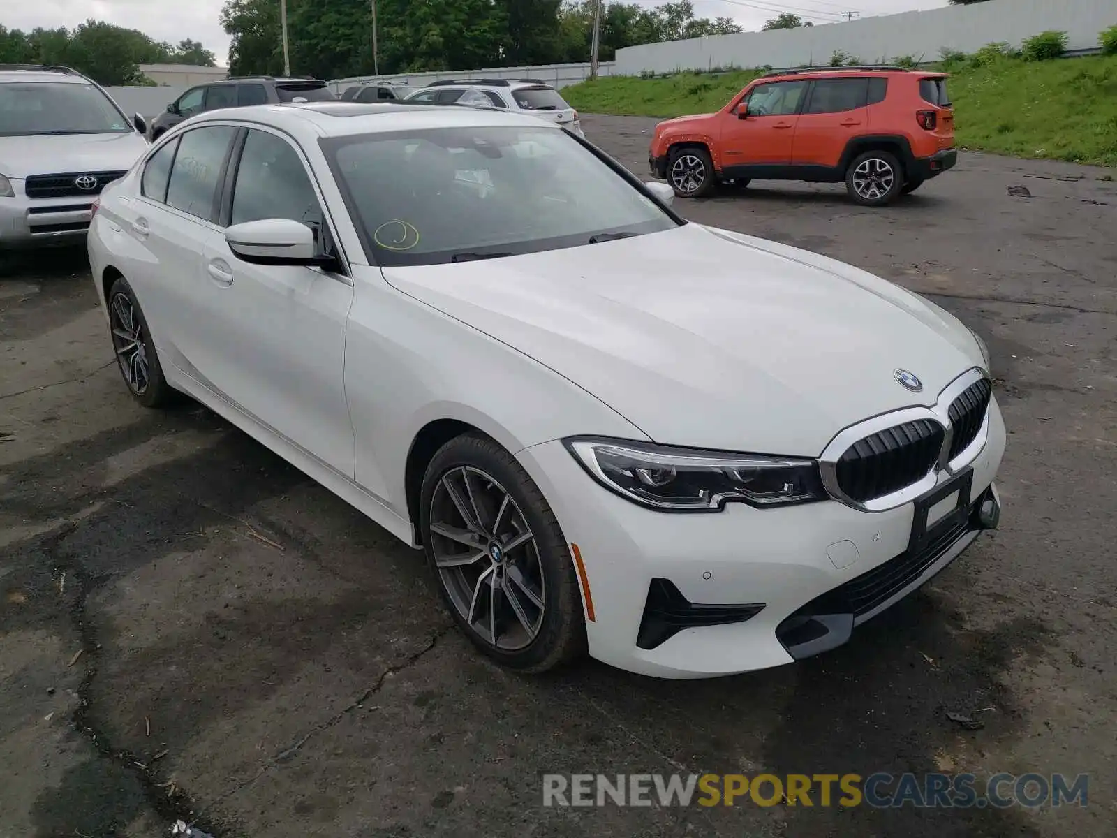 1 Photograph of a damaged car WBA5R7C52KAJ83584 BMW 3 SERIES 2019