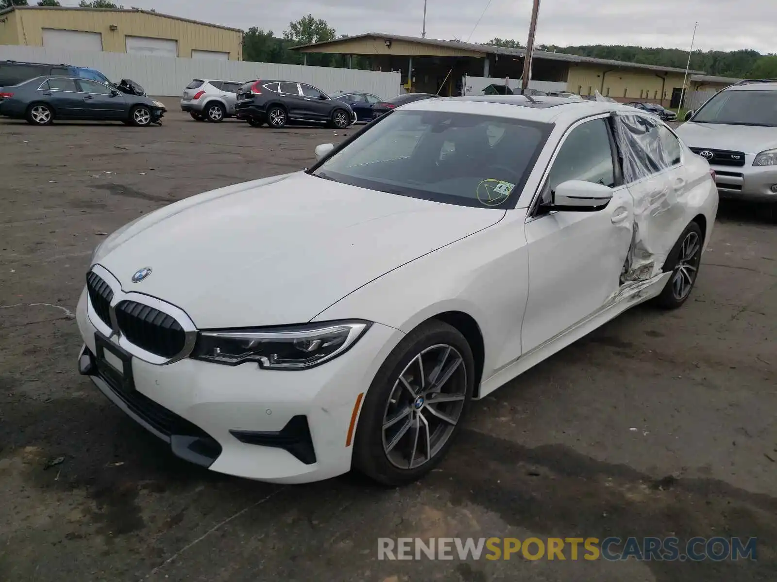 2 Photograph of a damaged car WBA5R7C52KAJ83584 BMW 3 SERIES 2019