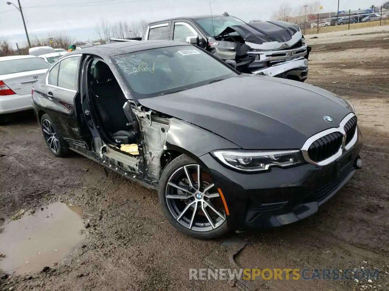 1 Photograph of a damaged car WBA5R7C52KAJ84671 BMW 3 SERIES 2019