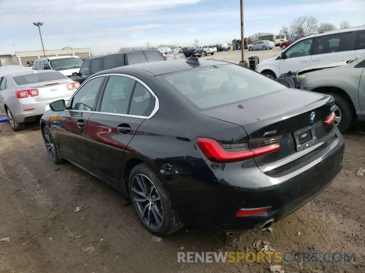 3 Photograph of a damaged car WBA5R7C52KAJ84671 BMW 3 SERIES 2019