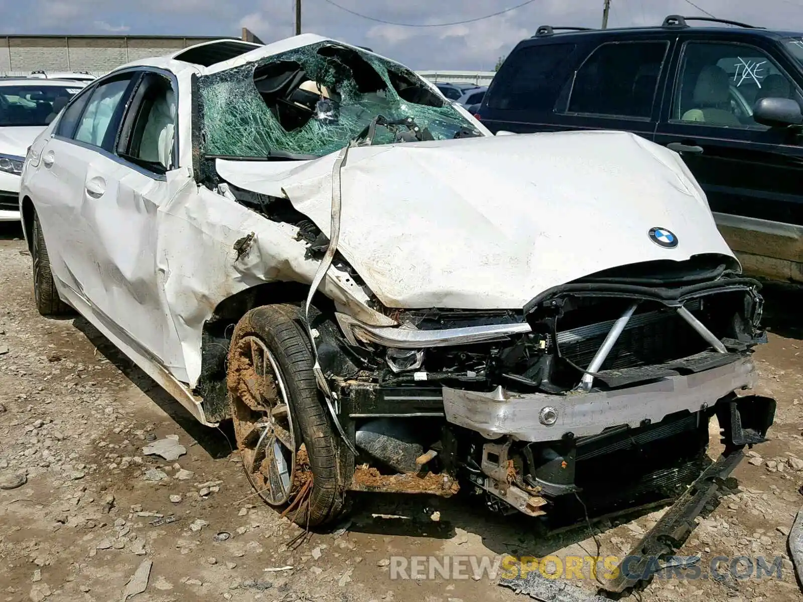 1 Photograph of a damaged car WBA5R7C52KAJ84850 BMW 3 SERIES 2019