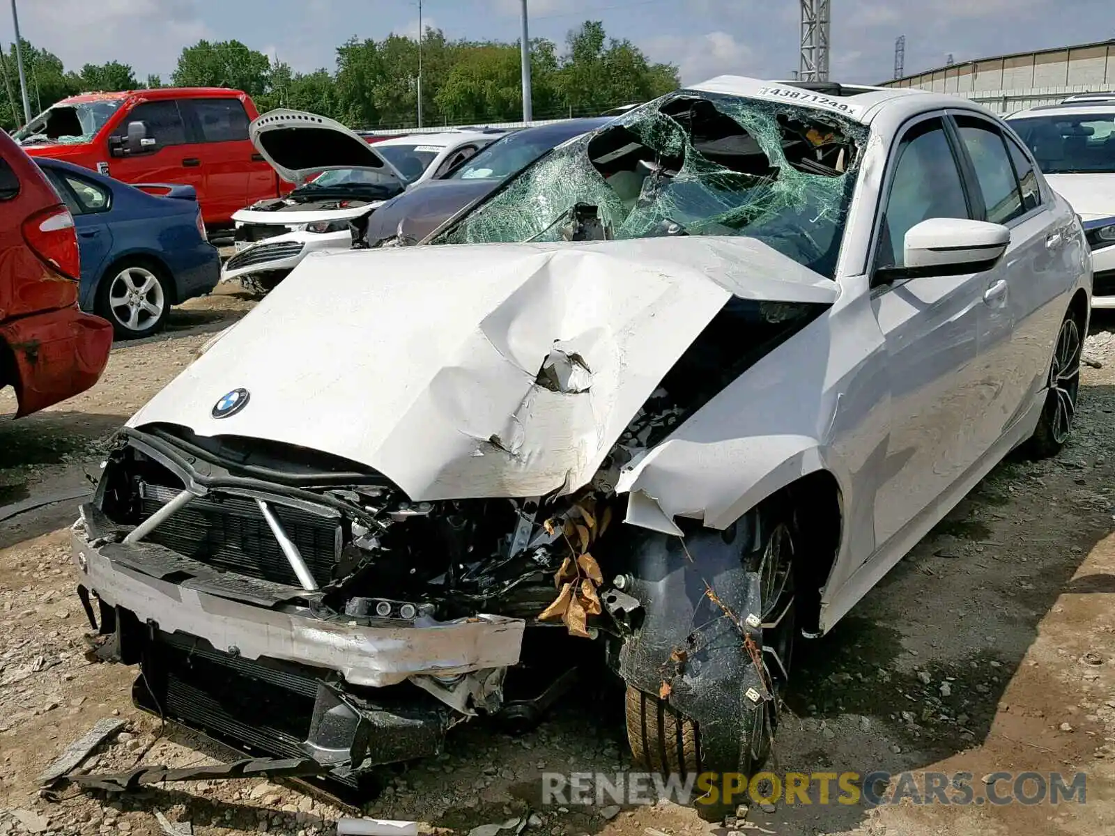 2 Photograph of a damaged car WBA5R7C52KAJ84850 BMW 3 SERIES 2019