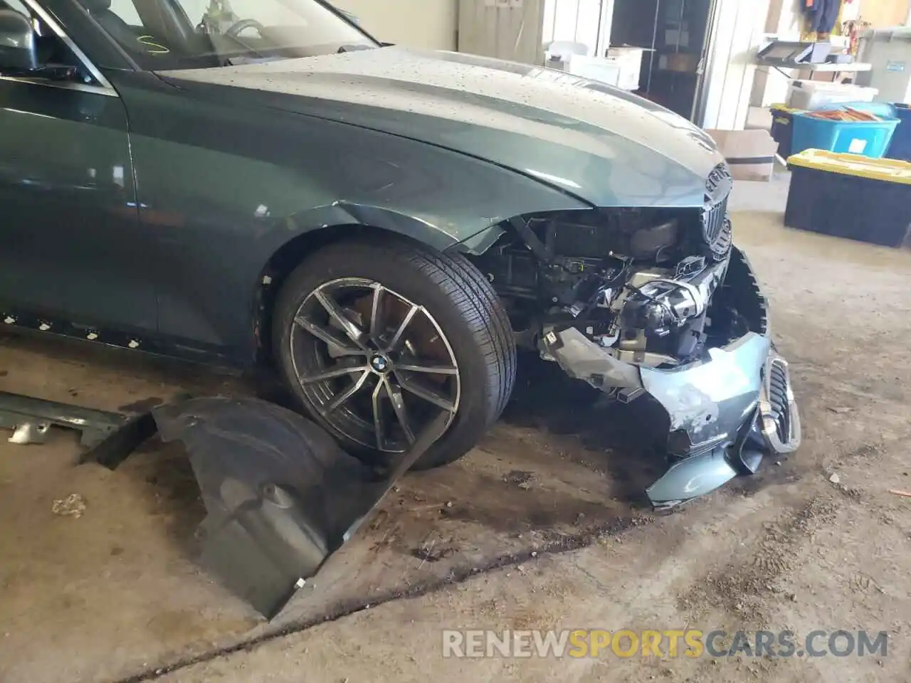 9 Photograph of a damaged car WBA5R7C52KAJ85299 BMW 3 SERIES 2019