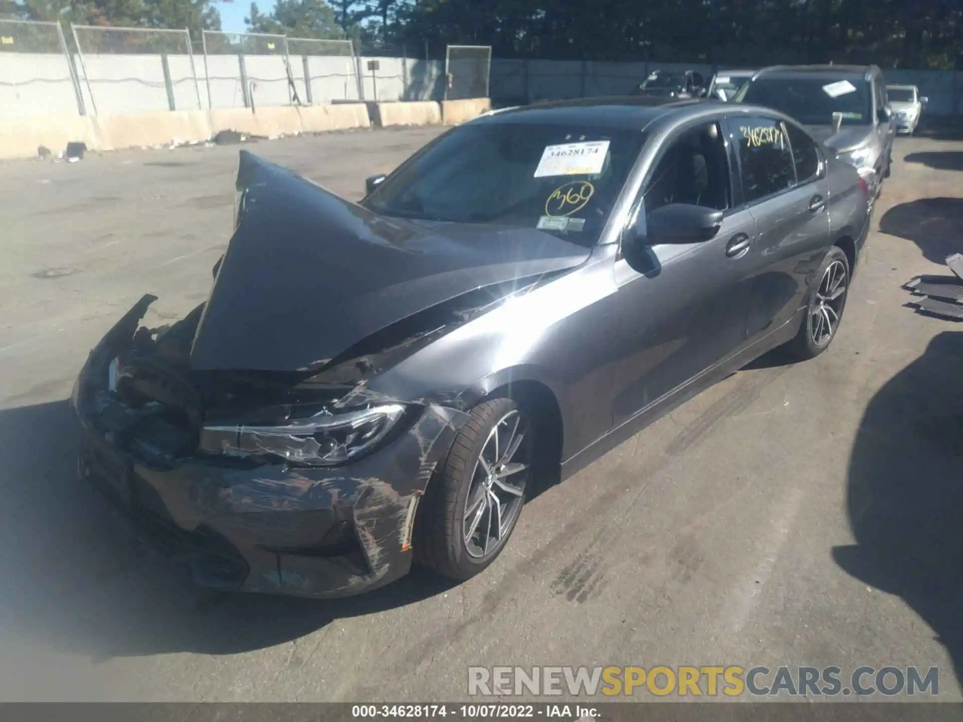 2 Photograph of a damaged car WBA5R7C52KAJ87280 BMW 3 SERIES 2019