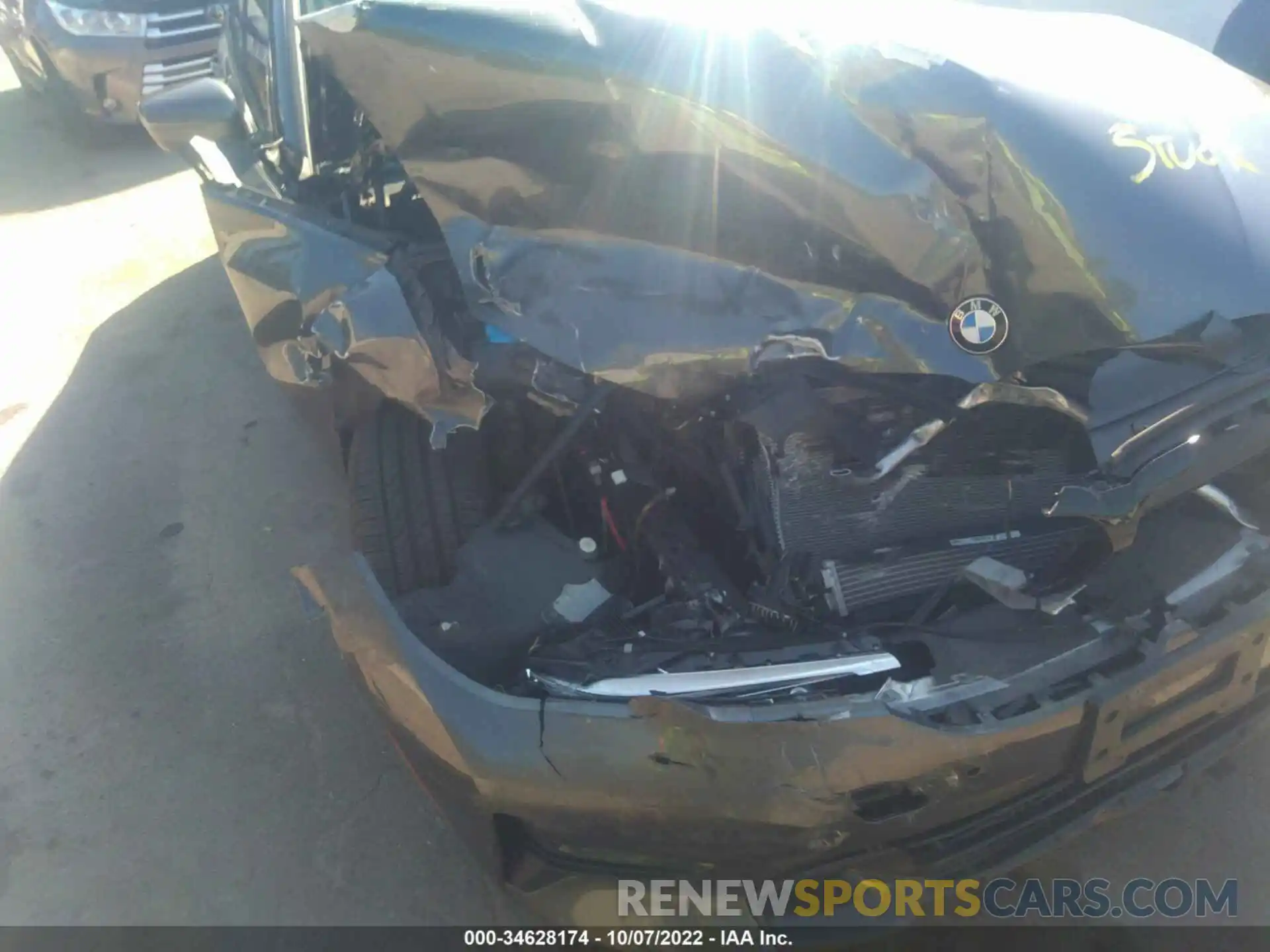 6 Photograph of a damaged car WBA5R7C52KAJ87280 BMW 3 SERIES 2019