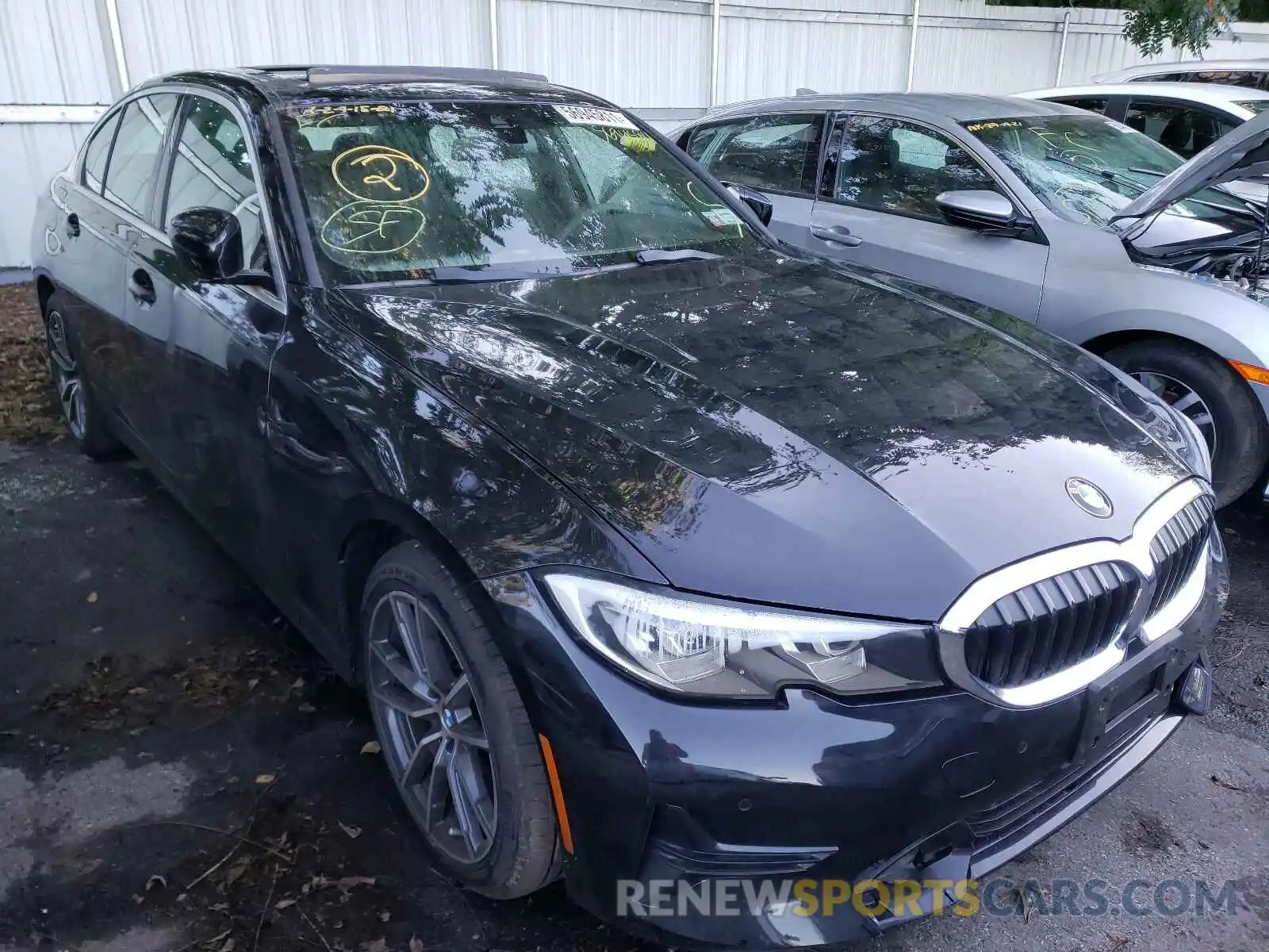 1 Photograph of a damaged car WBA5R7C52KAJ87585 BMW 3 SERIES 2019