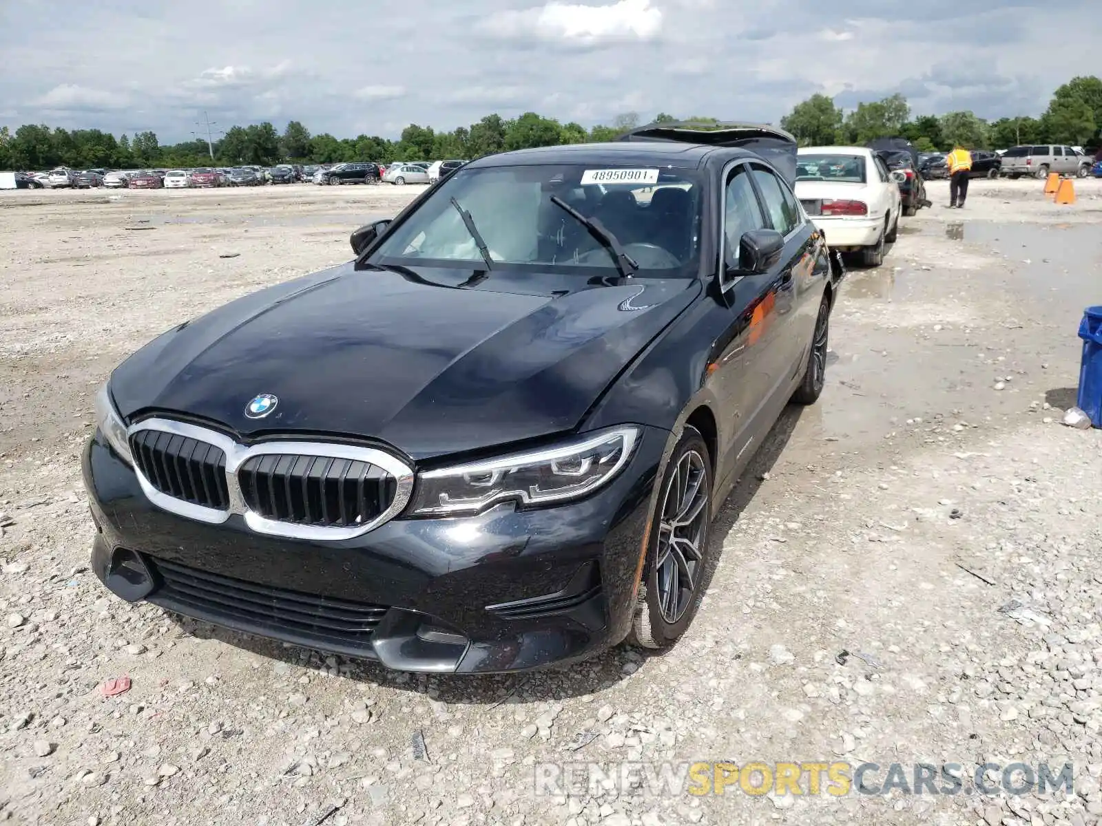 2 Фотография поврежденного автомобиля WBA5R7C52KFH05524 BMW 3 SERIES 2019