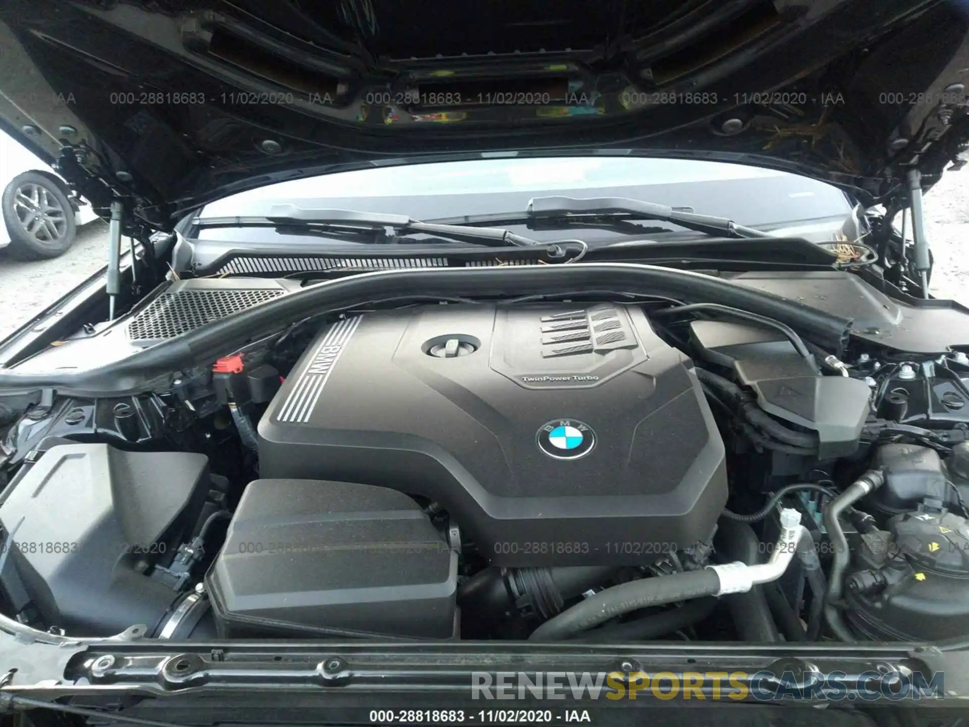 10 Фотография поврежденного автомобиля WBA5R7C52KFH25384 BMW 3 SERIES 2019