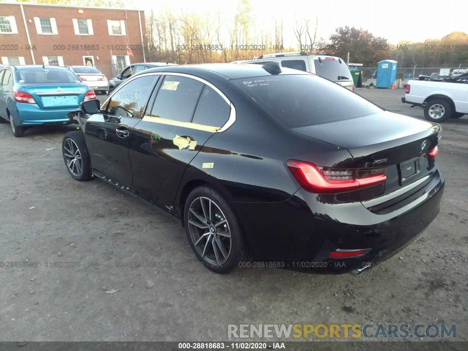 3 Фотография поврежденного автомобиля WBA5R7C52KFH25384 BMW 3 SERIES 2019