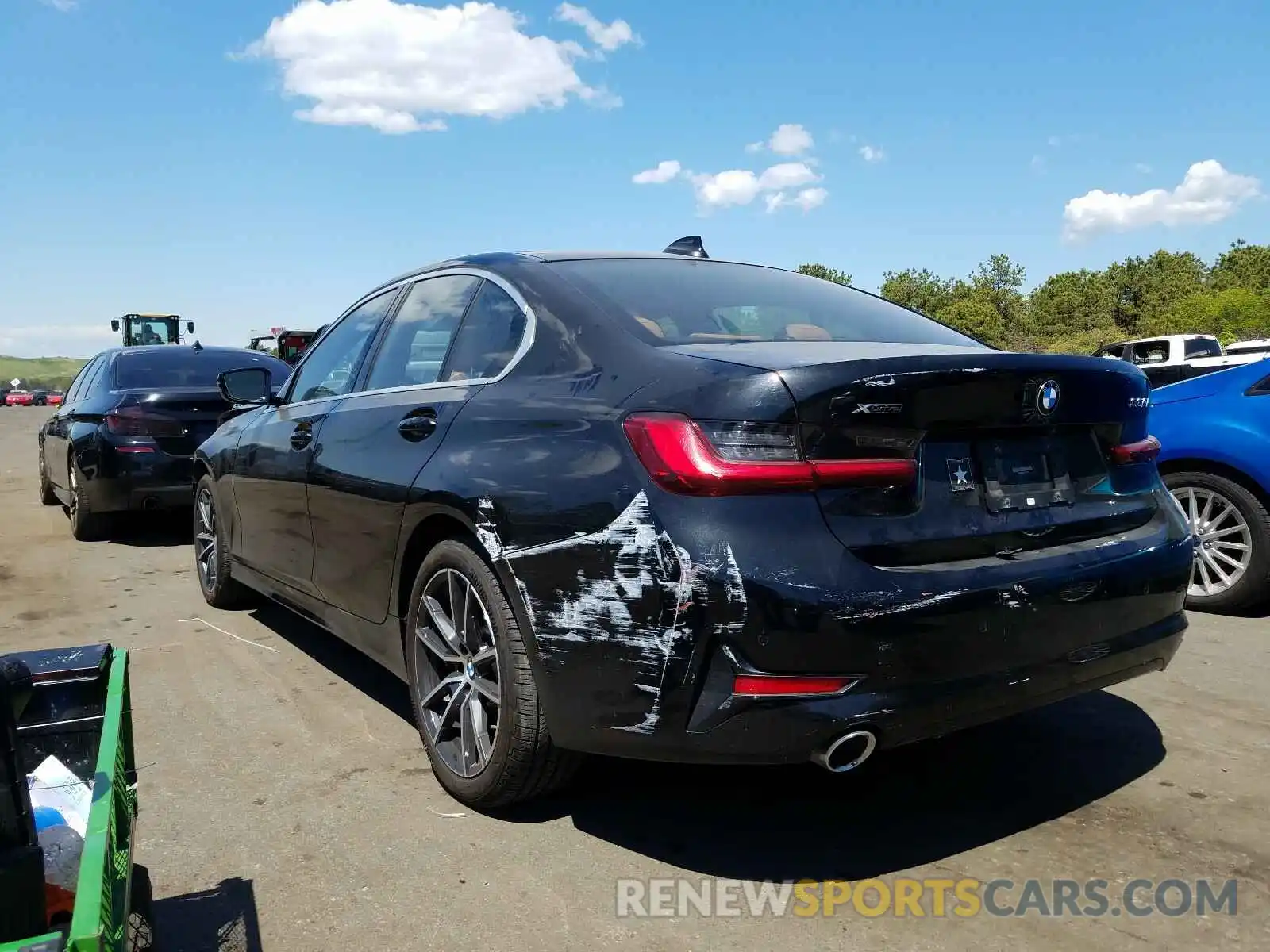3 Фотография поврежденного автомобиля WBA5R7C52KFH27264 BMW 3 SERIES 2019