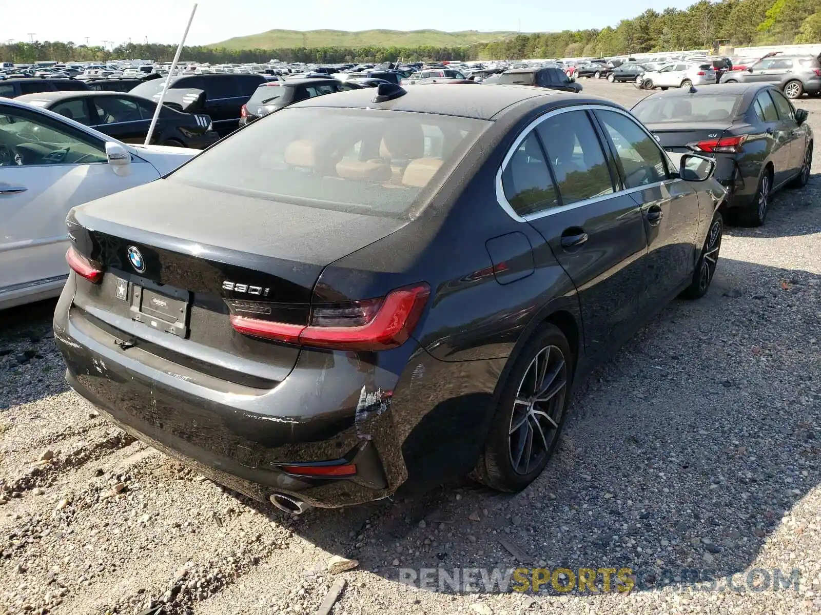4 Фотография поврежденного автомобиля WBA5R7C52KFH27264 BMW 3 SERIES 2019